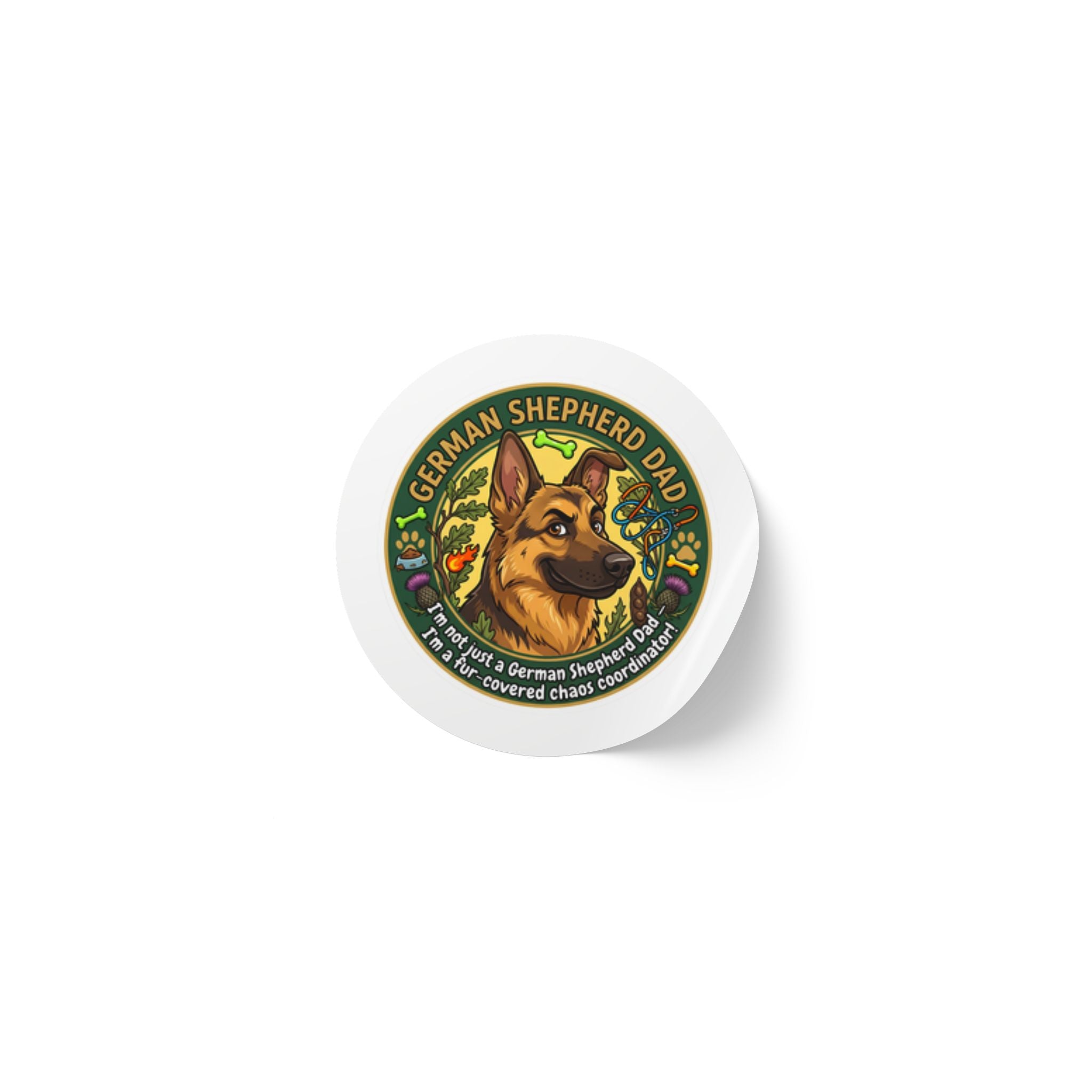Round Sticker Label Rolls