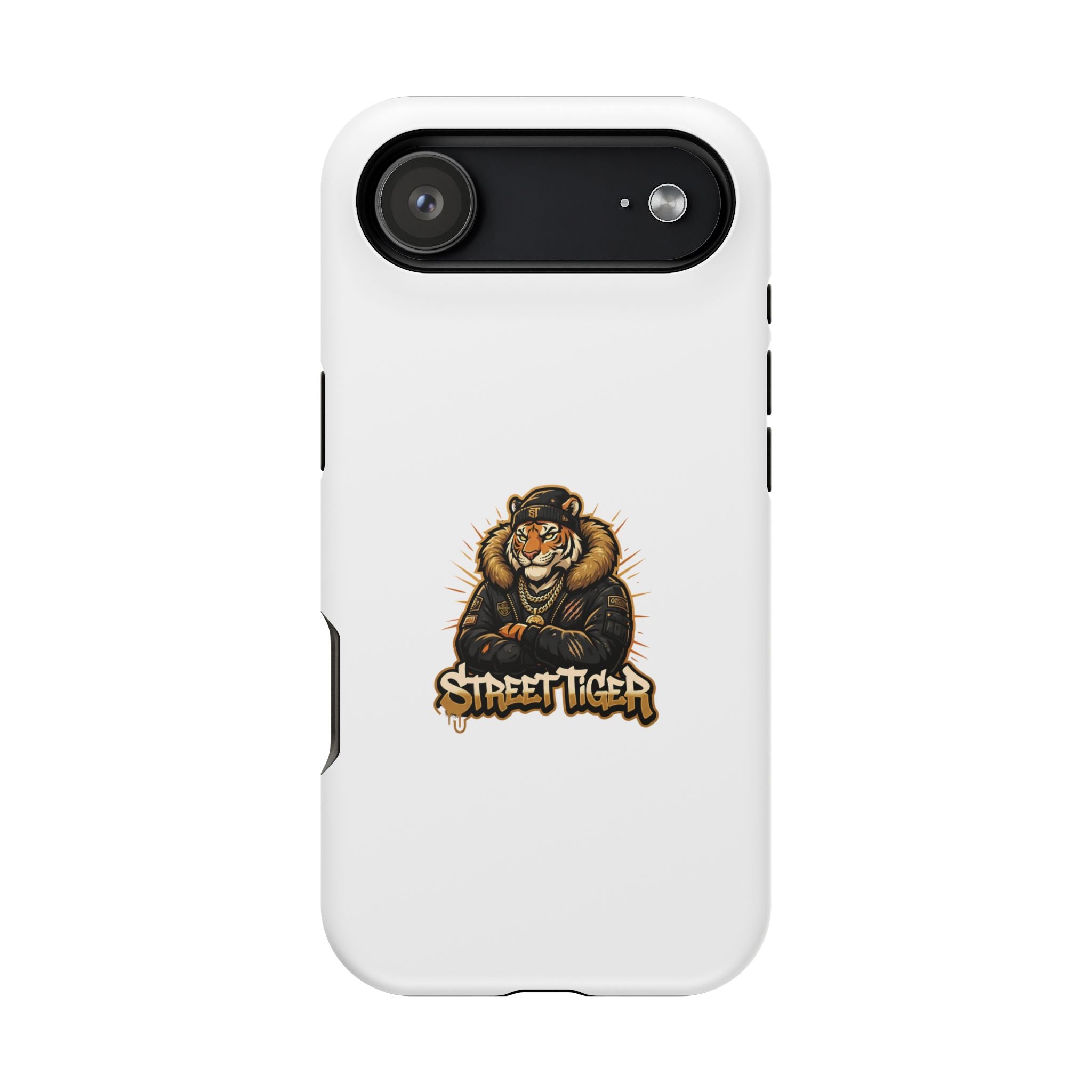 Phone Case — 'Street Tiger' Magnetic Impact-Resistant Protective Case