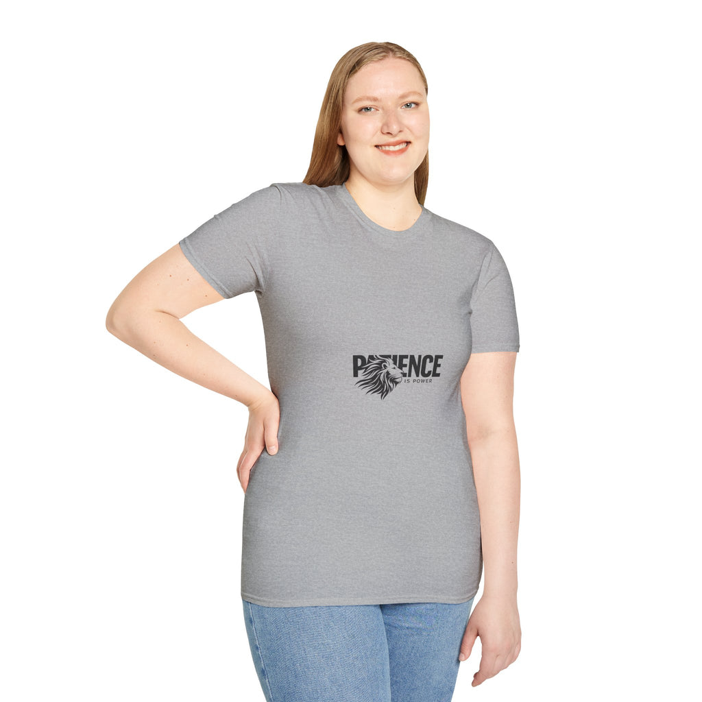 Patience Lion T-Shirt — Inspirational Graphic Tee