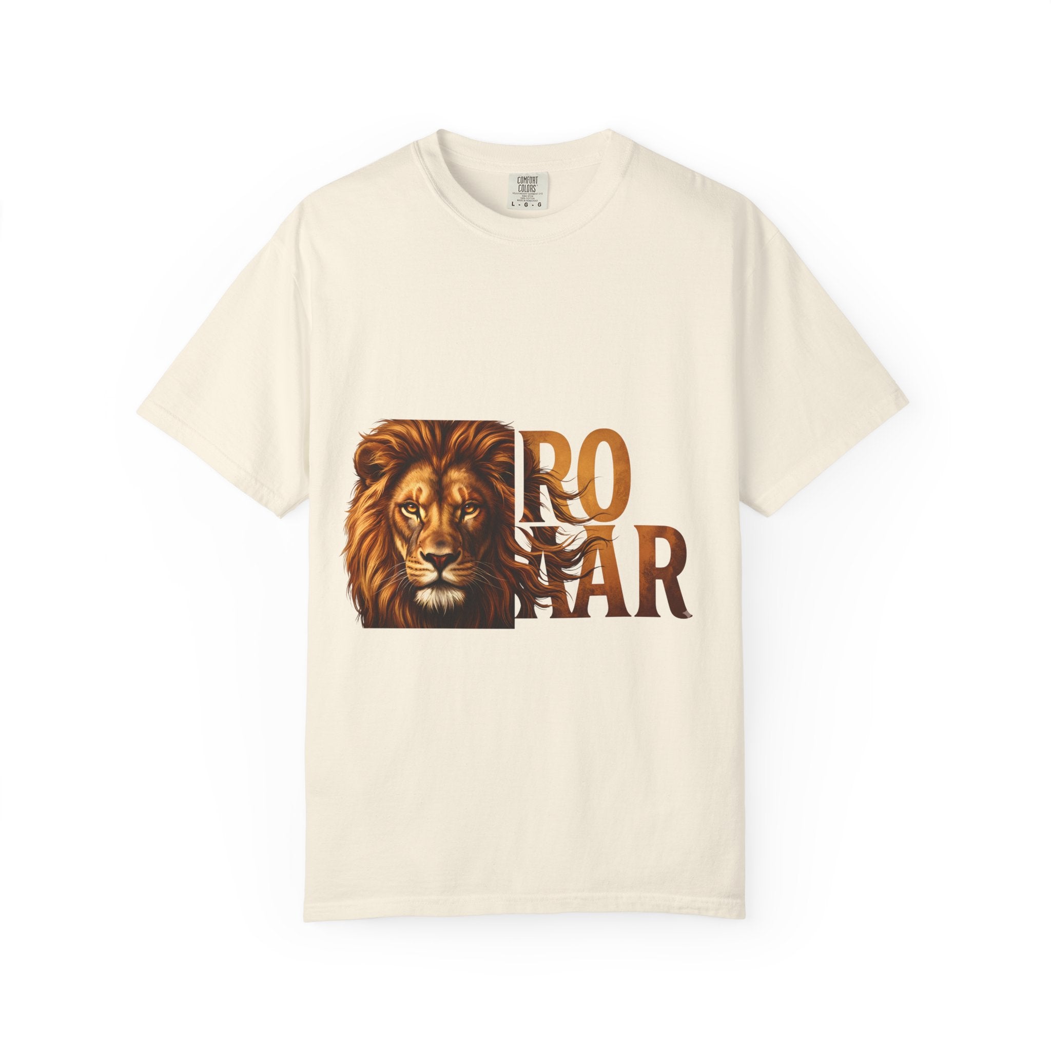 Lion Roar Graphic T-Shirt — Bold Wildlife Tee