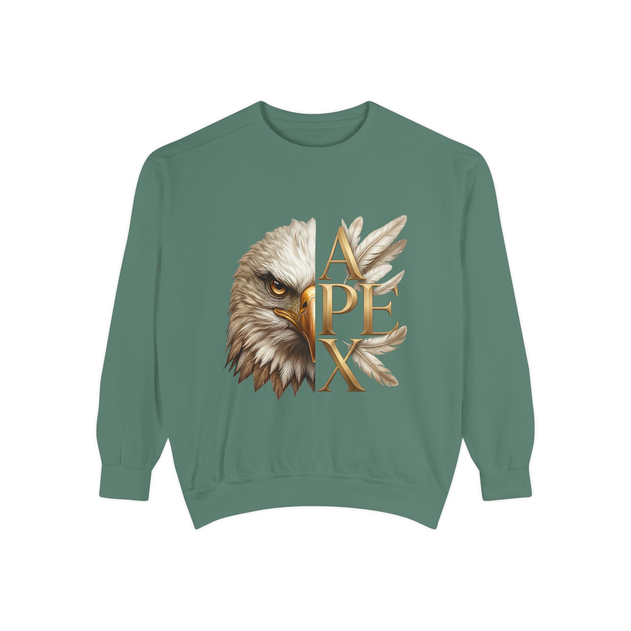 Eagle Apex Sweatshirt — Bold Patriotic Eagle Graphic Crewneck