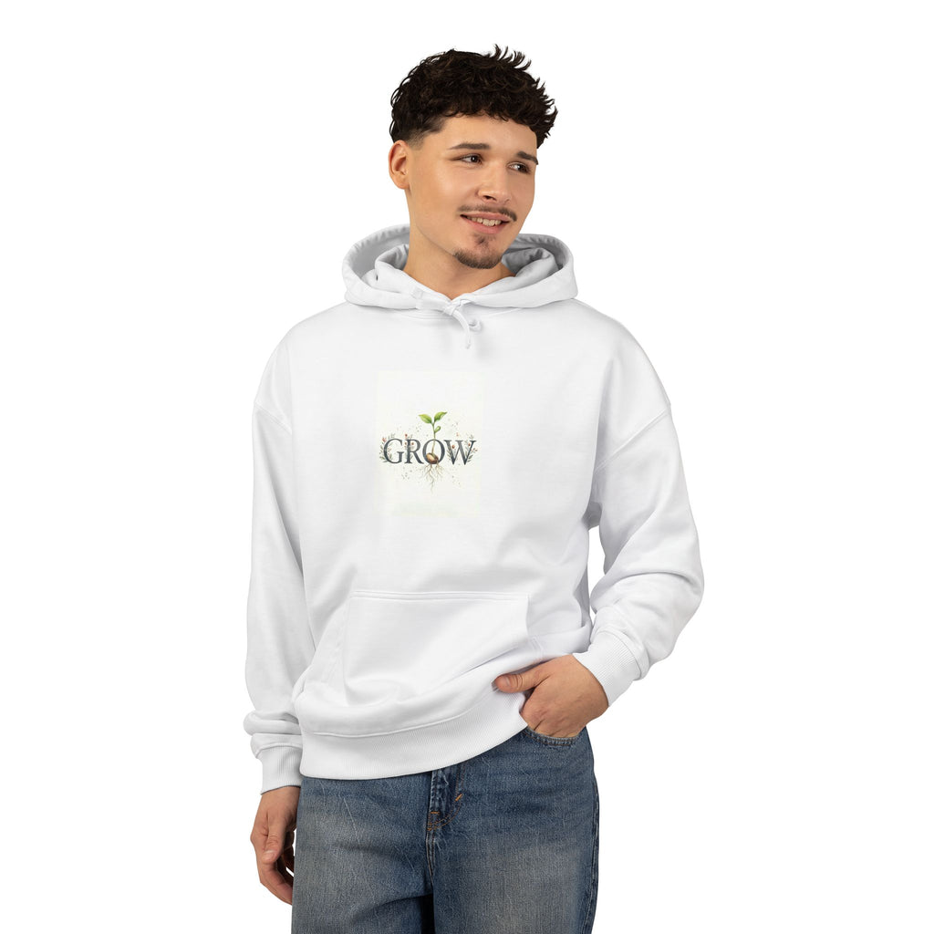 Grow Seedling Hoodie — Organic Relaxed Plant Lover Hoodie