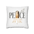 Peace Looks Good On You Throw Pillow