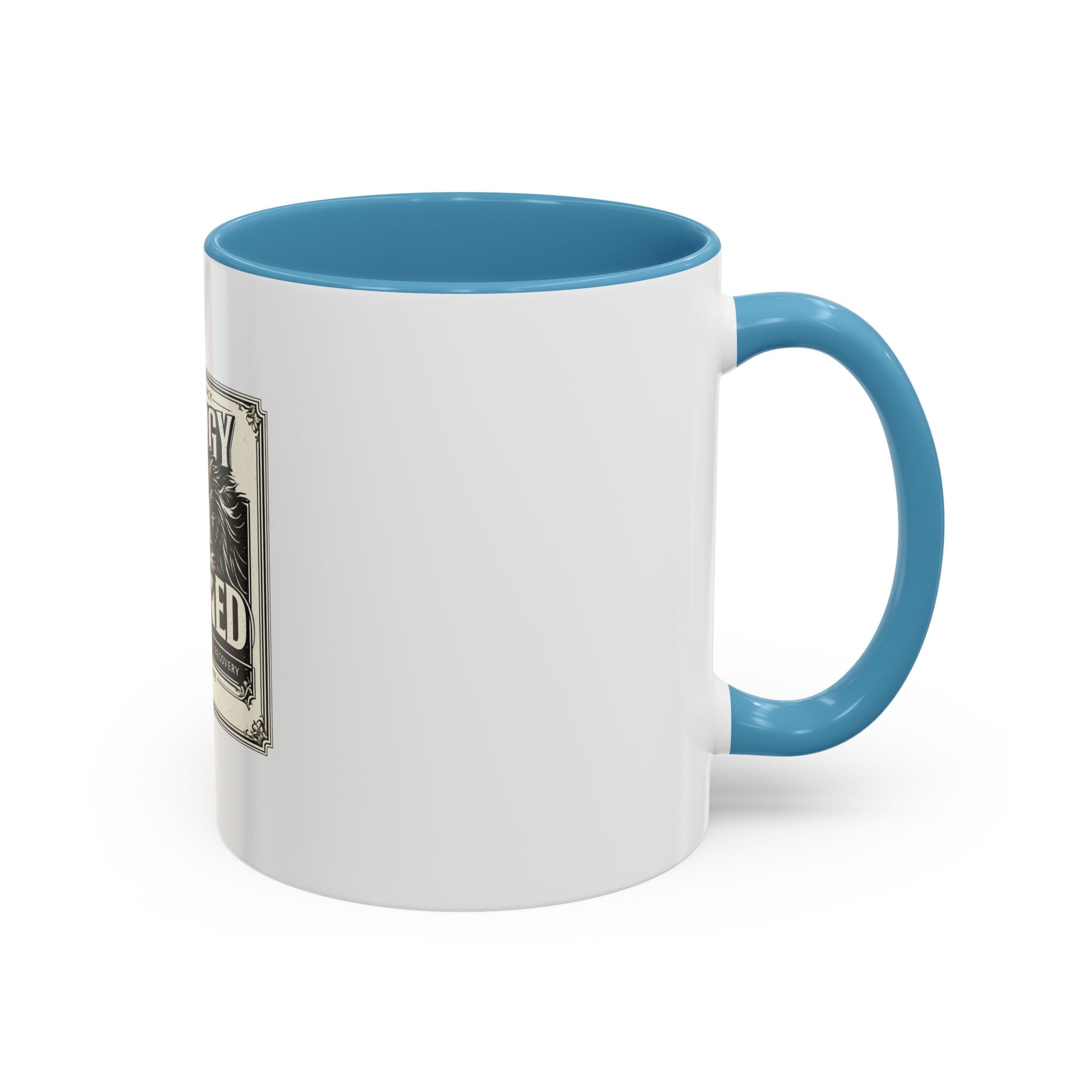 Energy Is Earned Lion Coffee Mug — Motivational Gym & Fitness Mug (11/15oz)