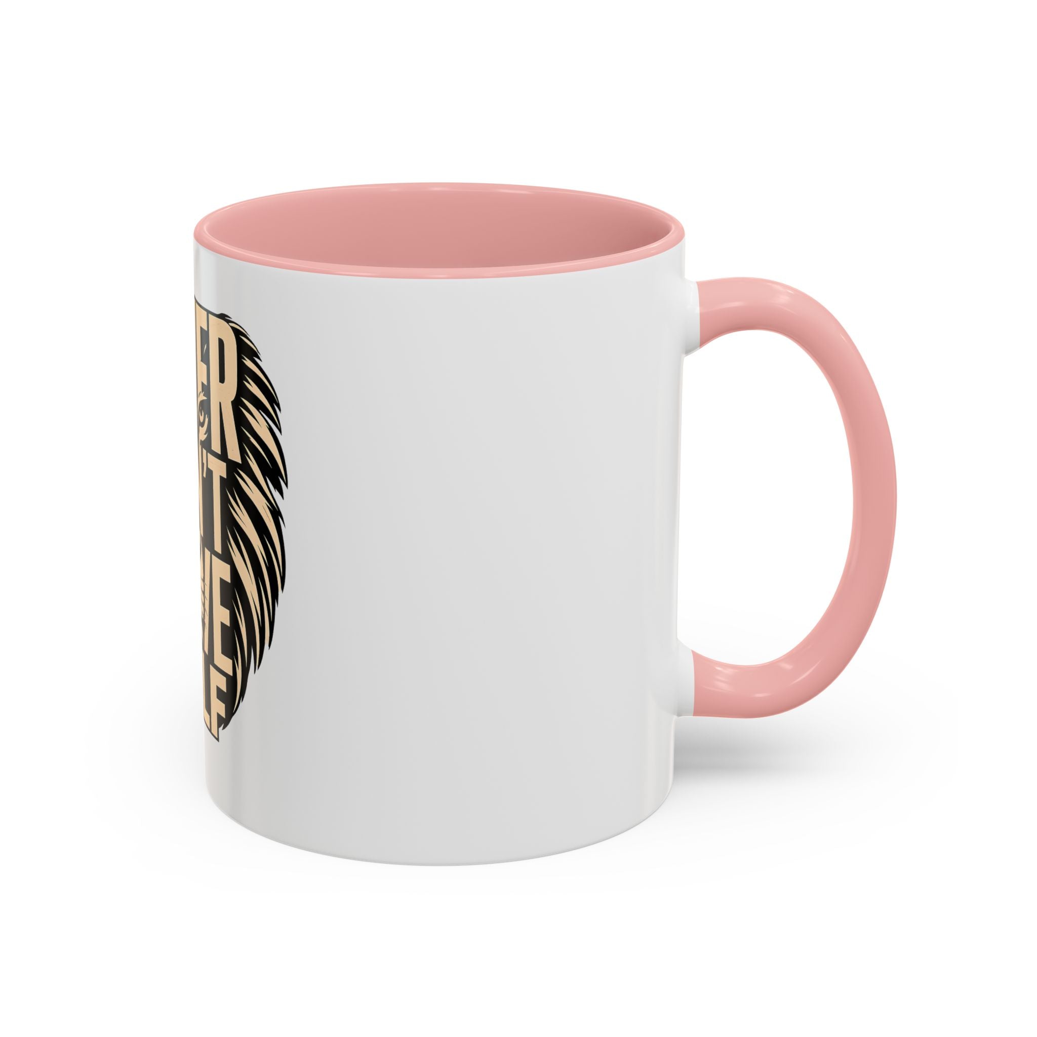 Power Doesn't Prove Itself Lion Accent Coffee Mug — Motivational 11/15oz