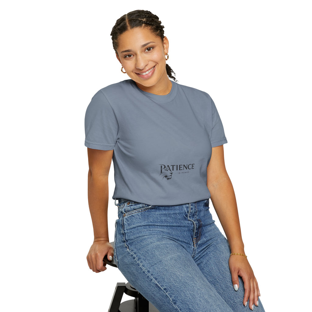 Patience Tee — Minimalist 'Patience' Graphic T-Shirt