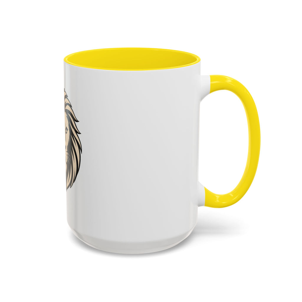 Power Doesn't Prove Itself Lion Coffee Mug — Motivational Accent Mug (11/15 oz)