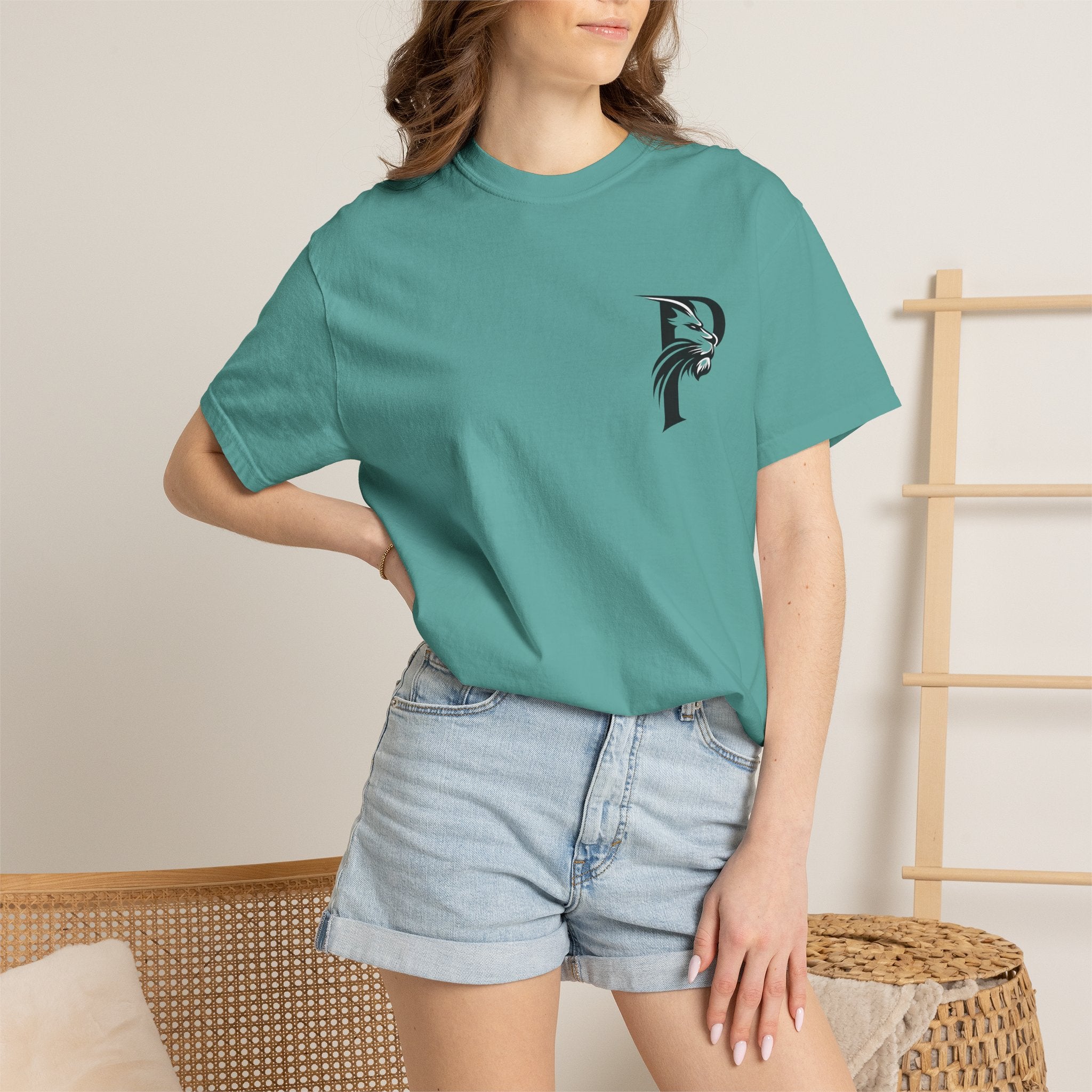 Eagle Crest Pocket T-Shirt — Small Left Chest Logo