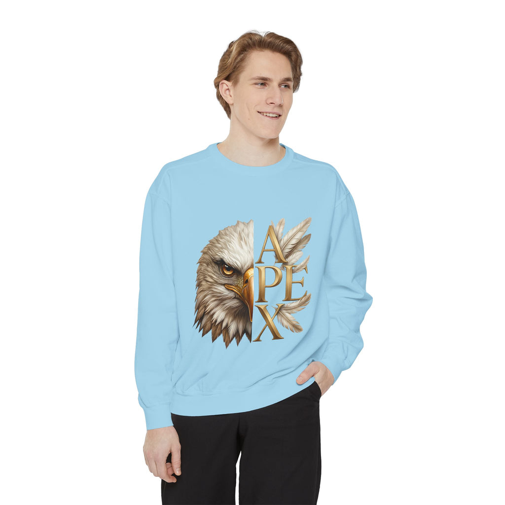 Eagle Apex Sweatshirt — Bold Patriotic Eagle Graphic Crewneck