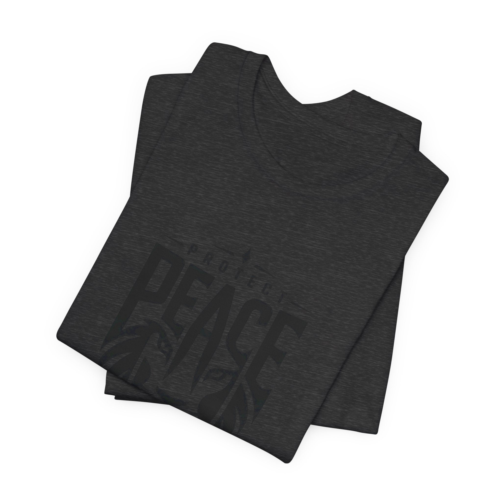 Protect Peace Lion T-Shirt — Graphic Tee with Lion Shield Design