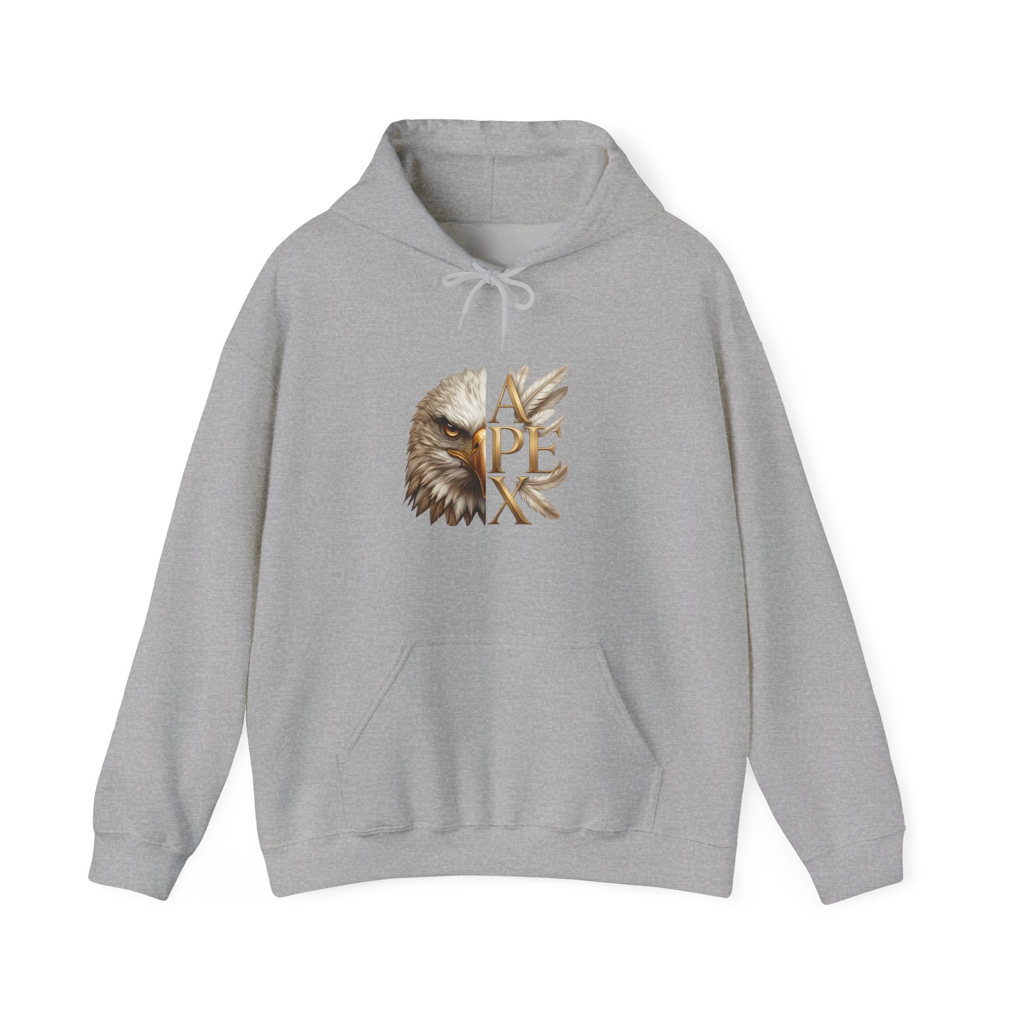 Apex Eagle Hoodie – Vintage Eagle Head Graphic Pullover