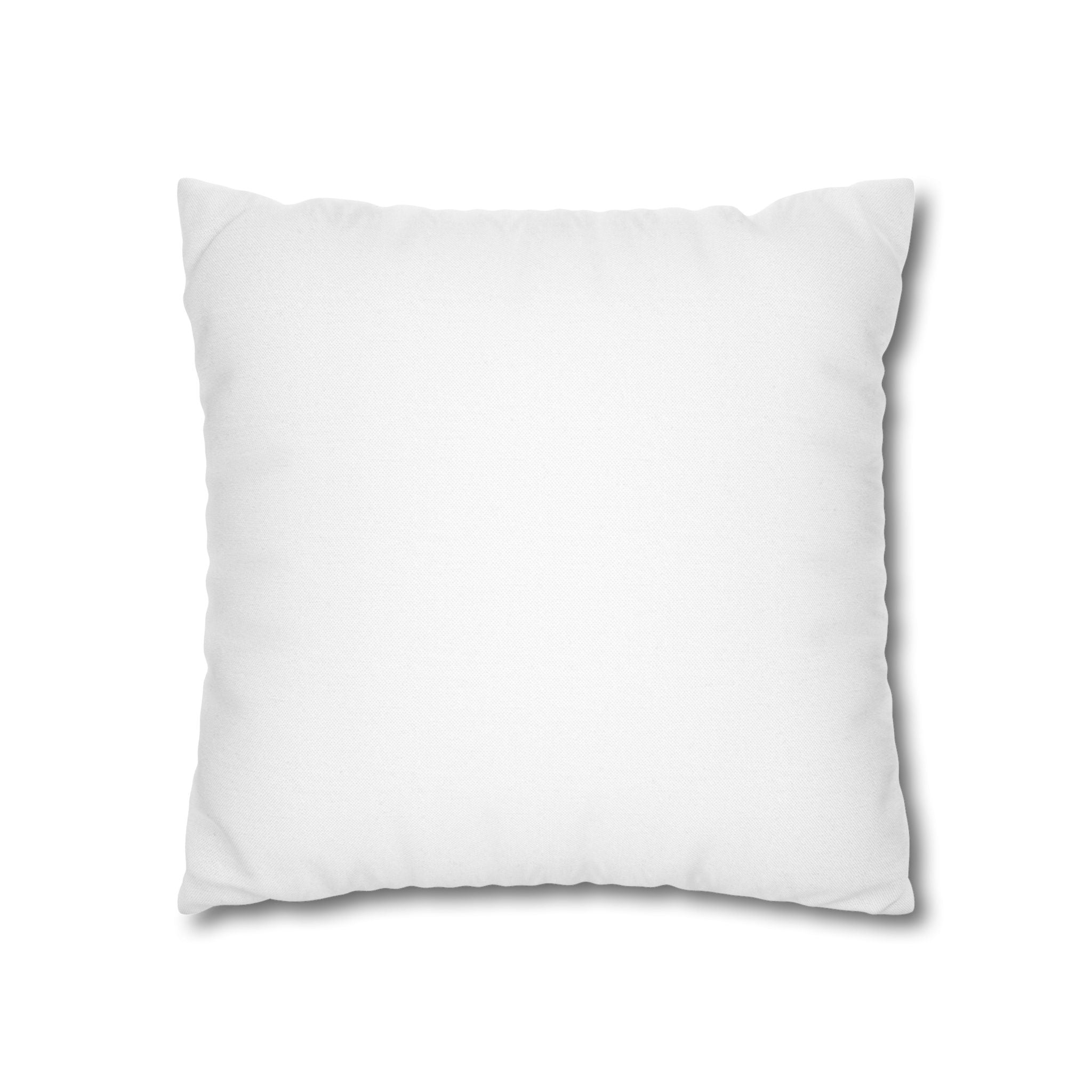 Tiger Face Decorative Pillowcase — 'Fierce' Split Design Spun Polyester Accent Pillow
