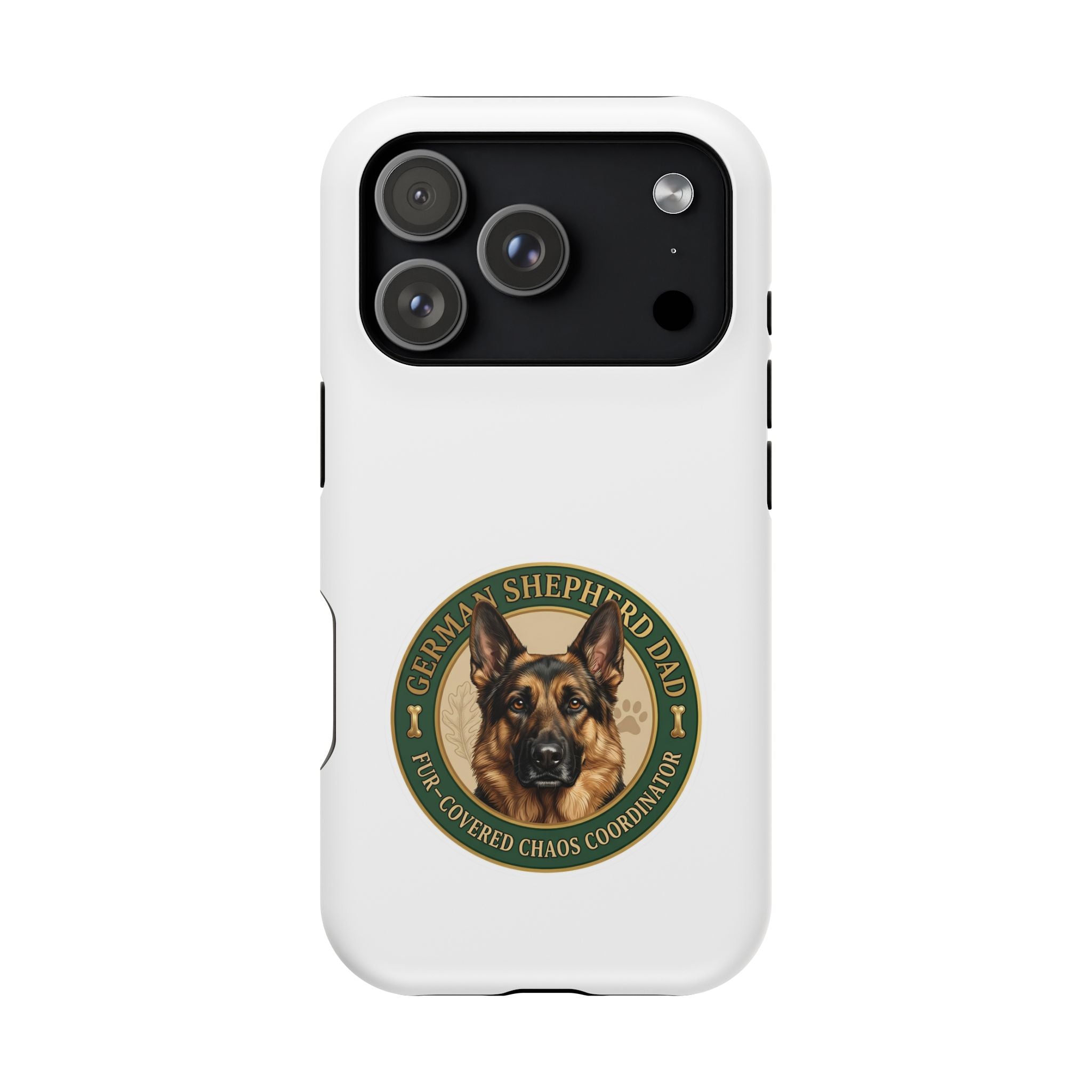 German Shepherd Dad Protective Magnetic Impact Phone Case