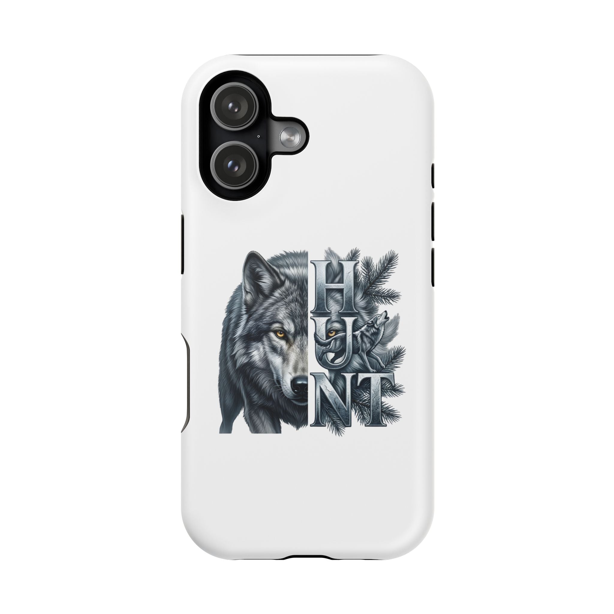Wolf Crest Magnetic Impact-Resistant Phone Case