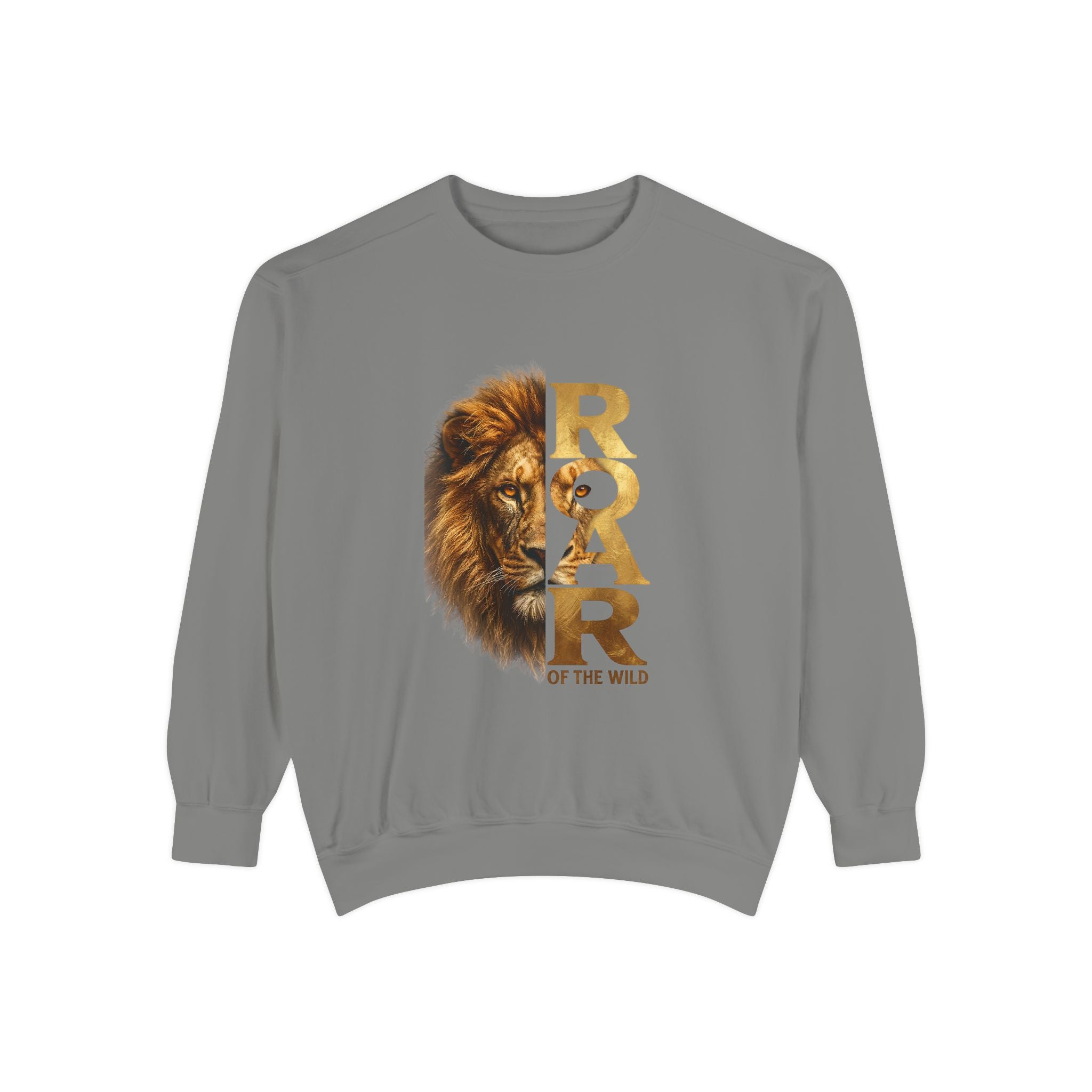 Lion Roar Sweatshirt — Roar of the Wild Graphic Crewneck