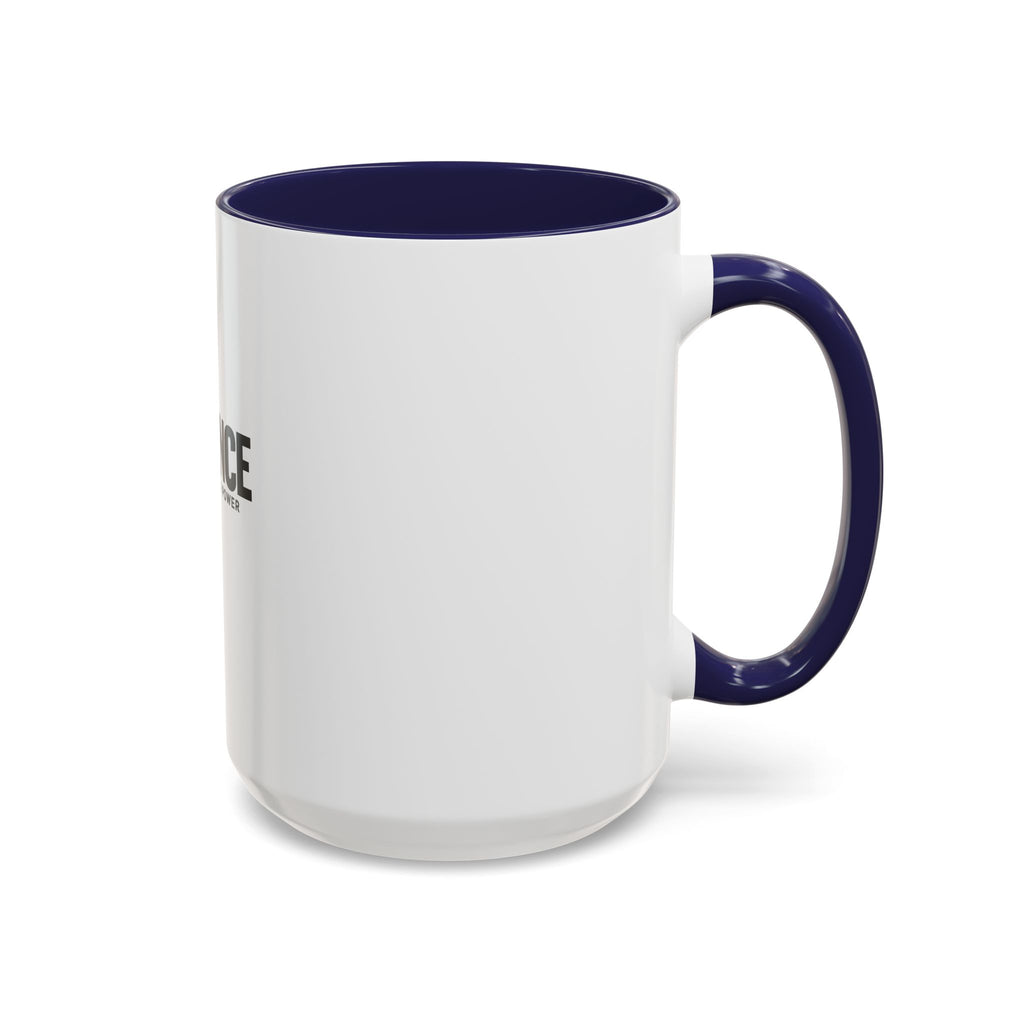 Patience Is Power Lion Coffee Mug — Inspirational Accent Mug (11/15oz)