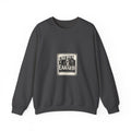 Crewneck Sweatshirt — "Energy Is Earned" Retro Motivational Design