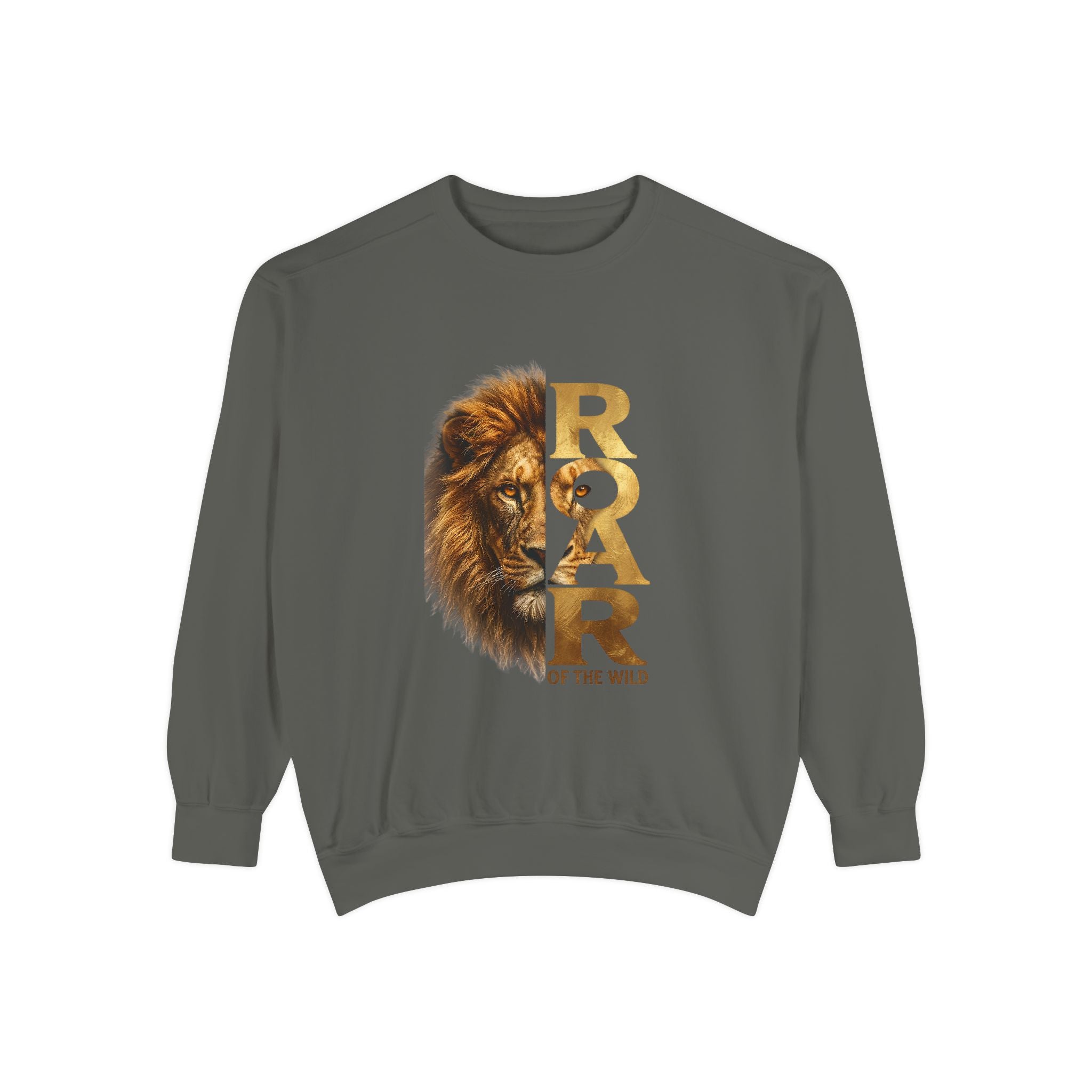Lion Roar Sweatshirt — Roar of the Wild Graphic Crewneck