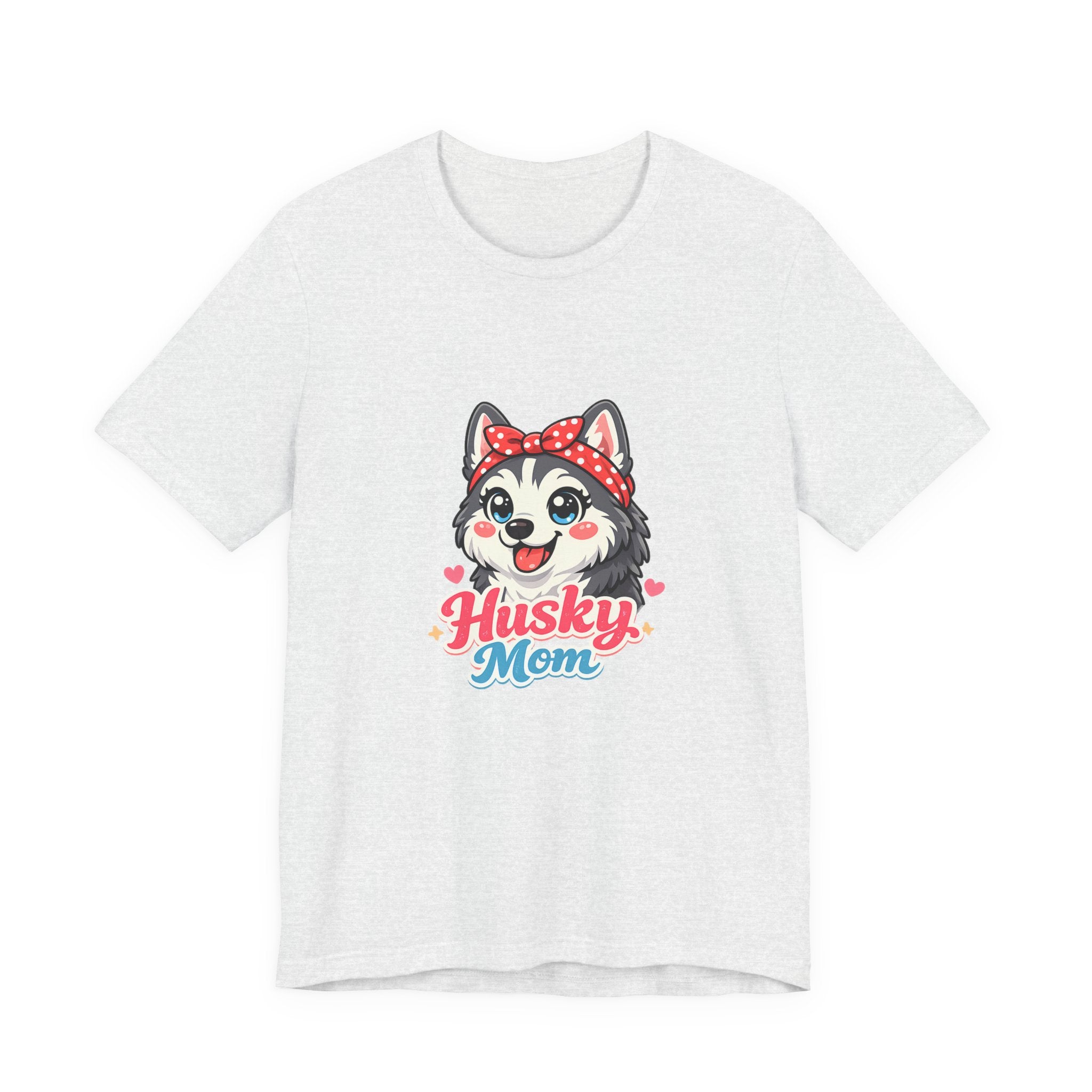 Husky Mom T-Shirt — Cute Cartoon Husky Mom Tee