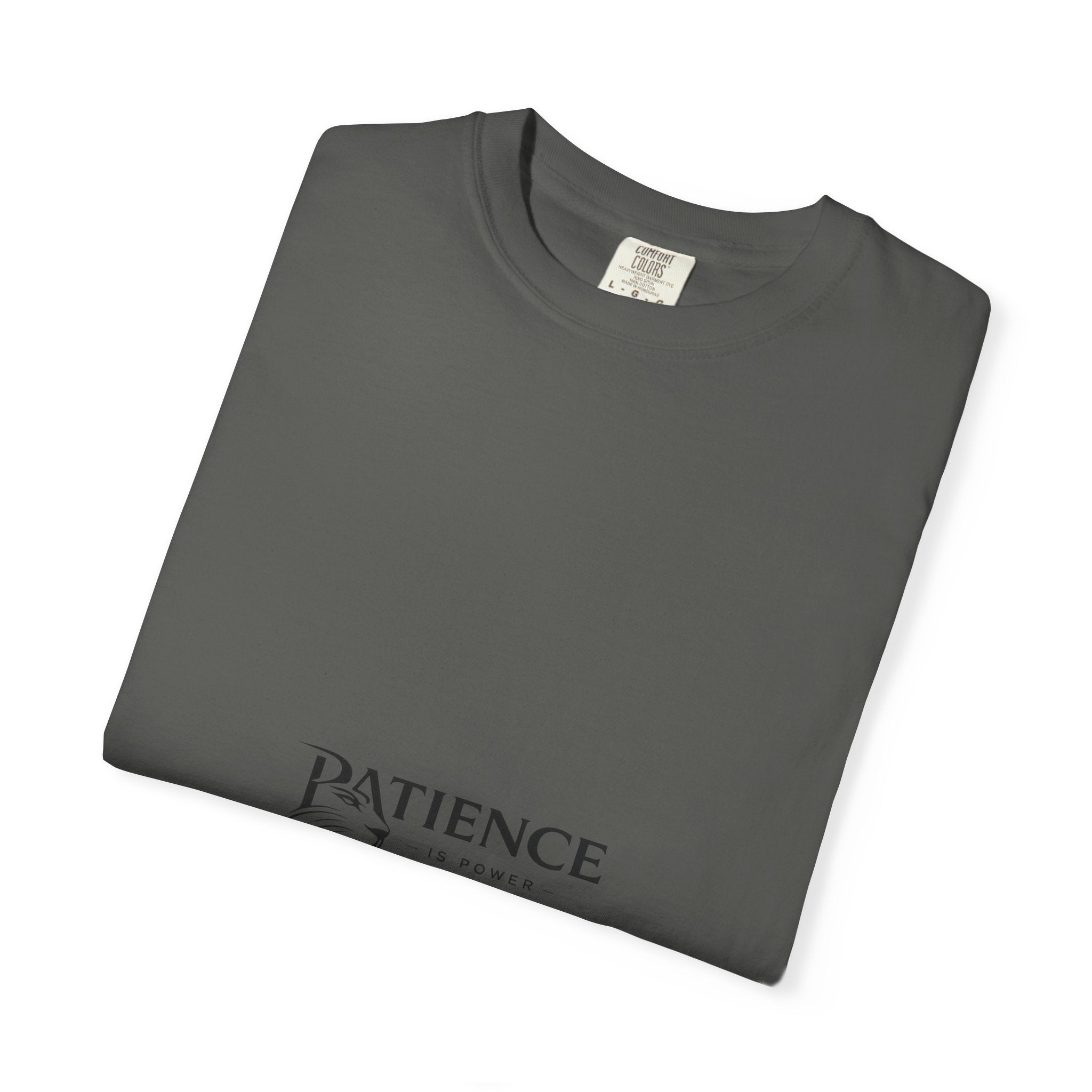 Patience Tee — Minimalist 'Patience' Graphic T-Shirt