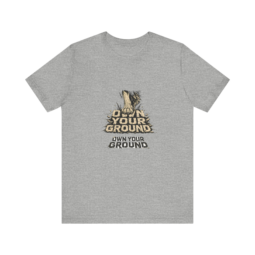 Own Your Ground T‑Shirt — Bold Eagle Graphic Tee