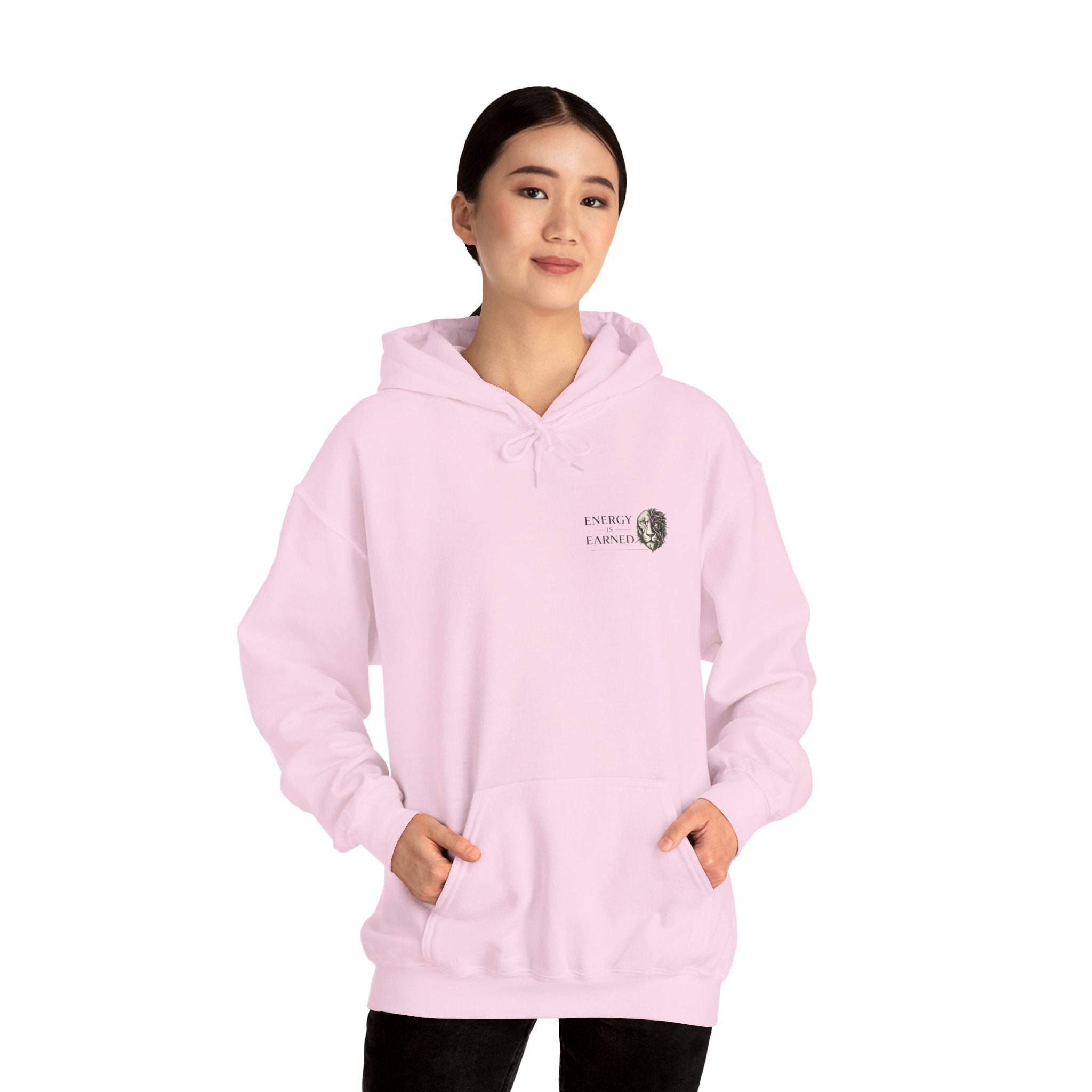 Minimal 'I’m Fine, I’m Not' Hoodie with Subtle Face Graphic