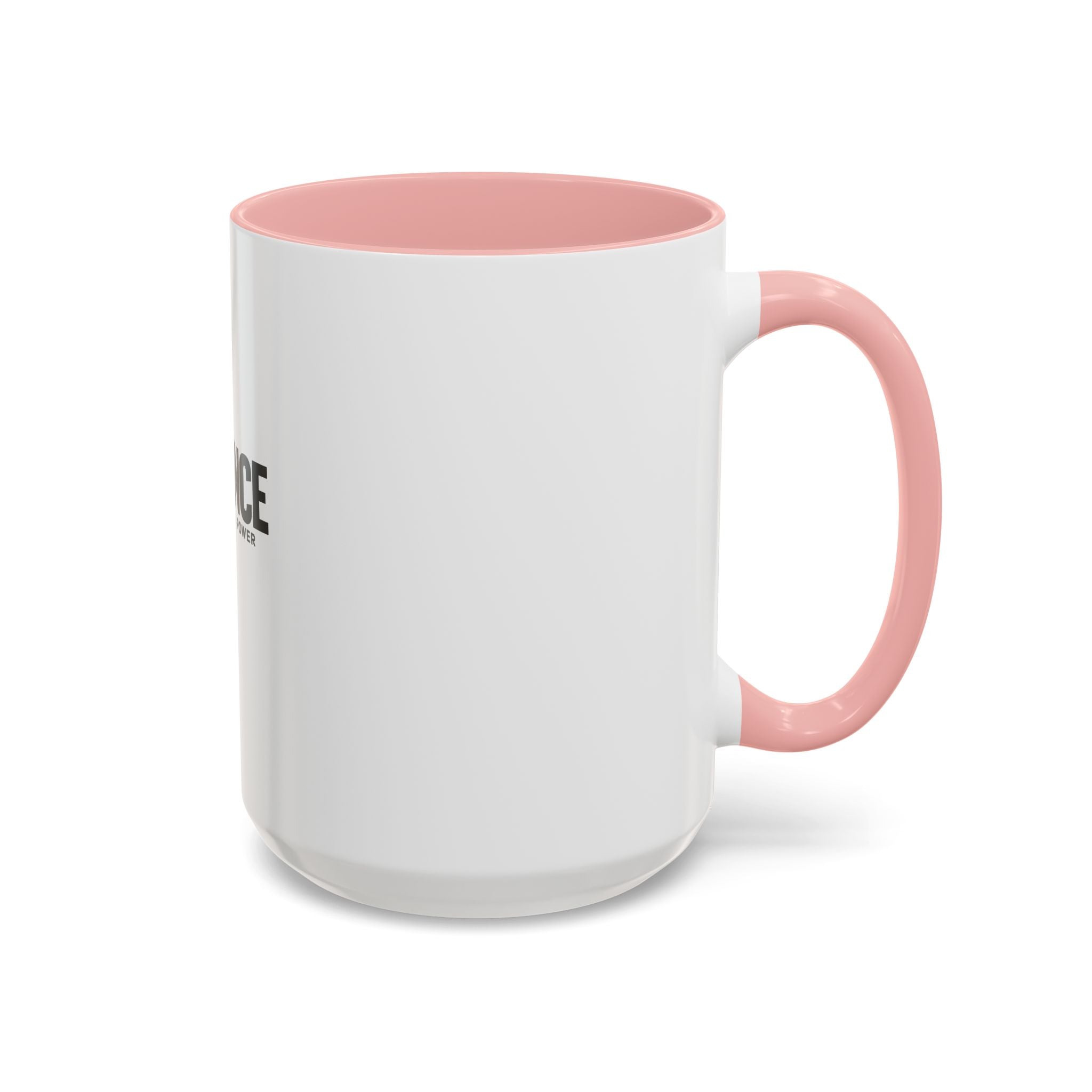Patience Is Power Lion Coffee Mug — Inspirational Accent Mug (11/15oz)