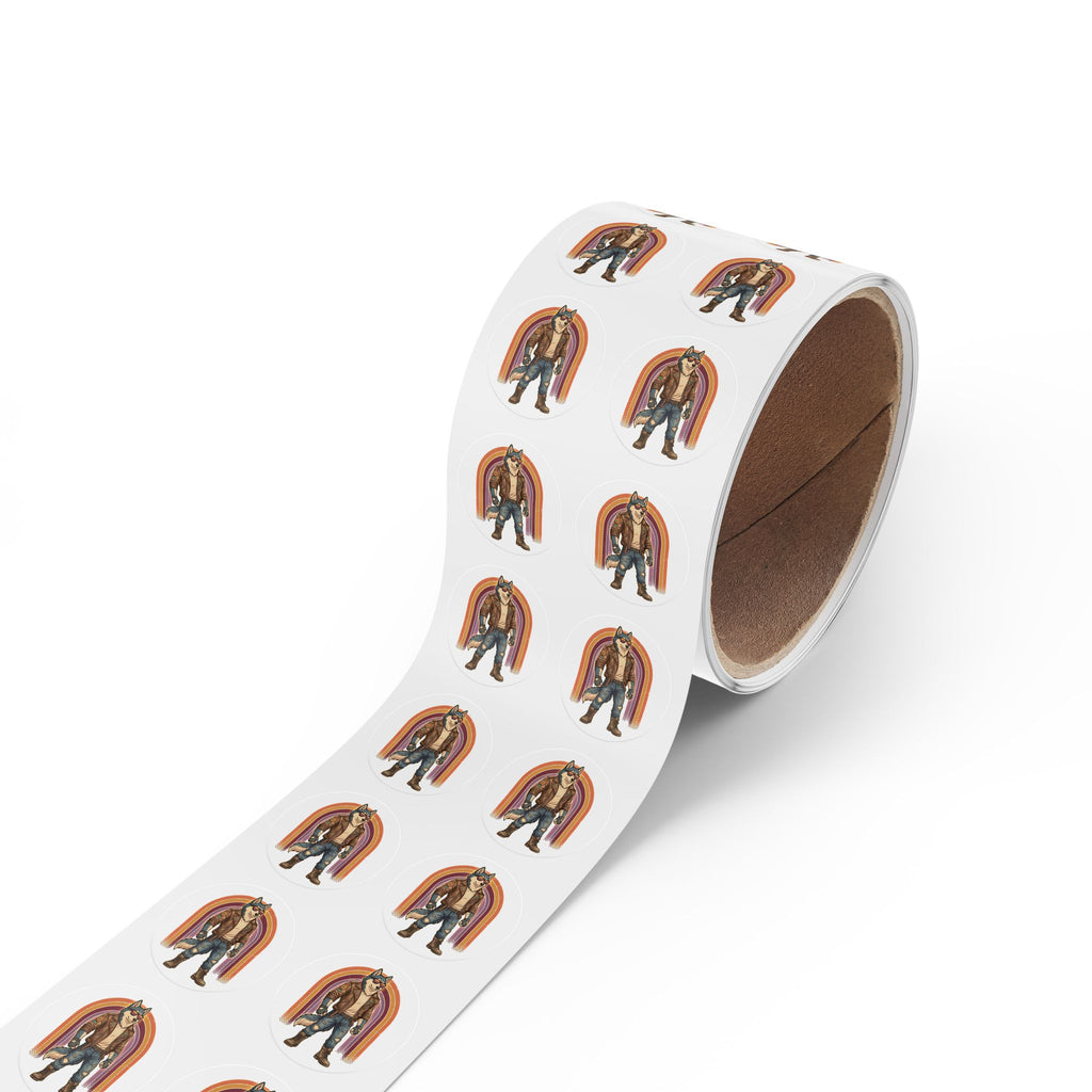 Round Sticker Label Rolls