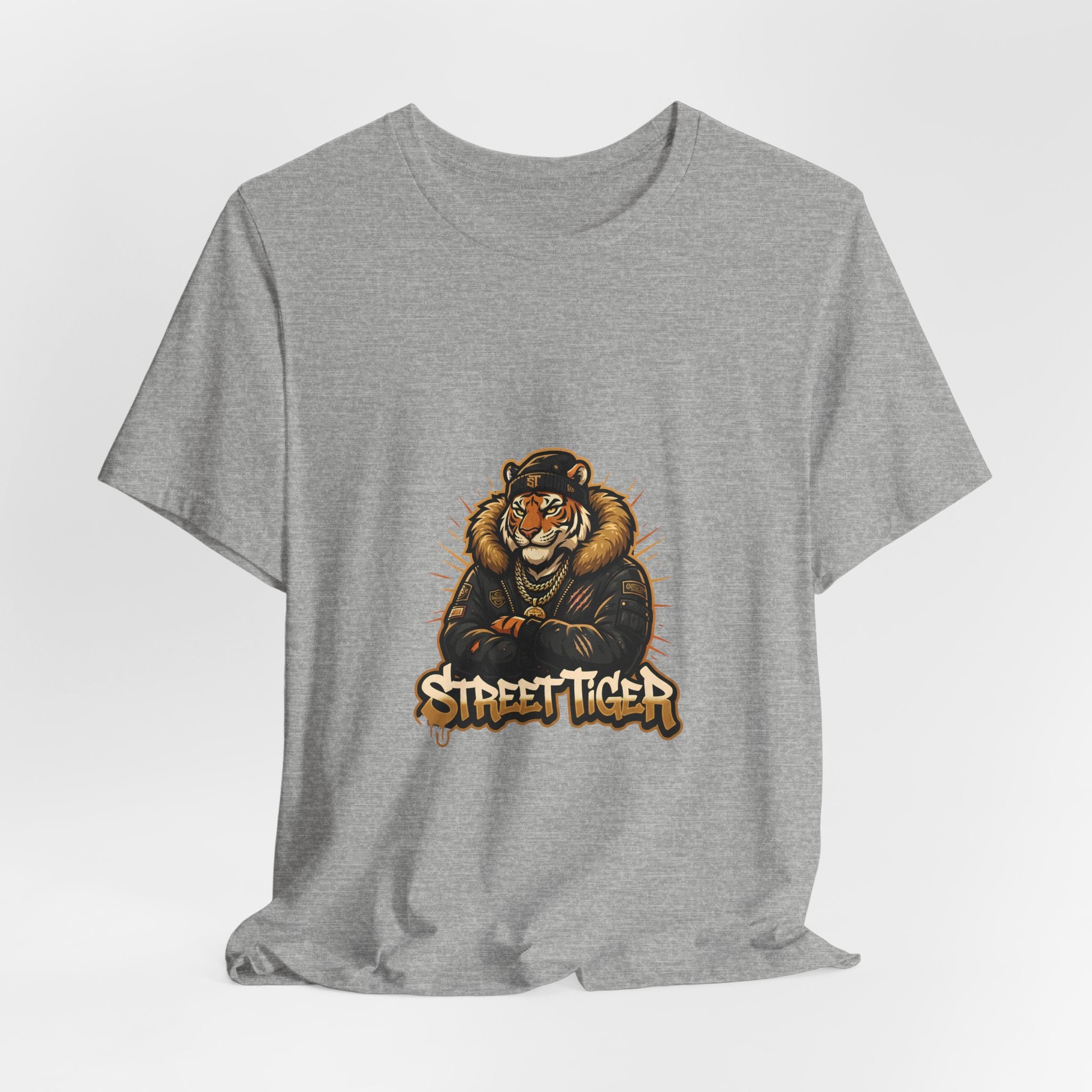 Street Tiger Graphic Tee — Urban Tiger Mascot T-Shirt