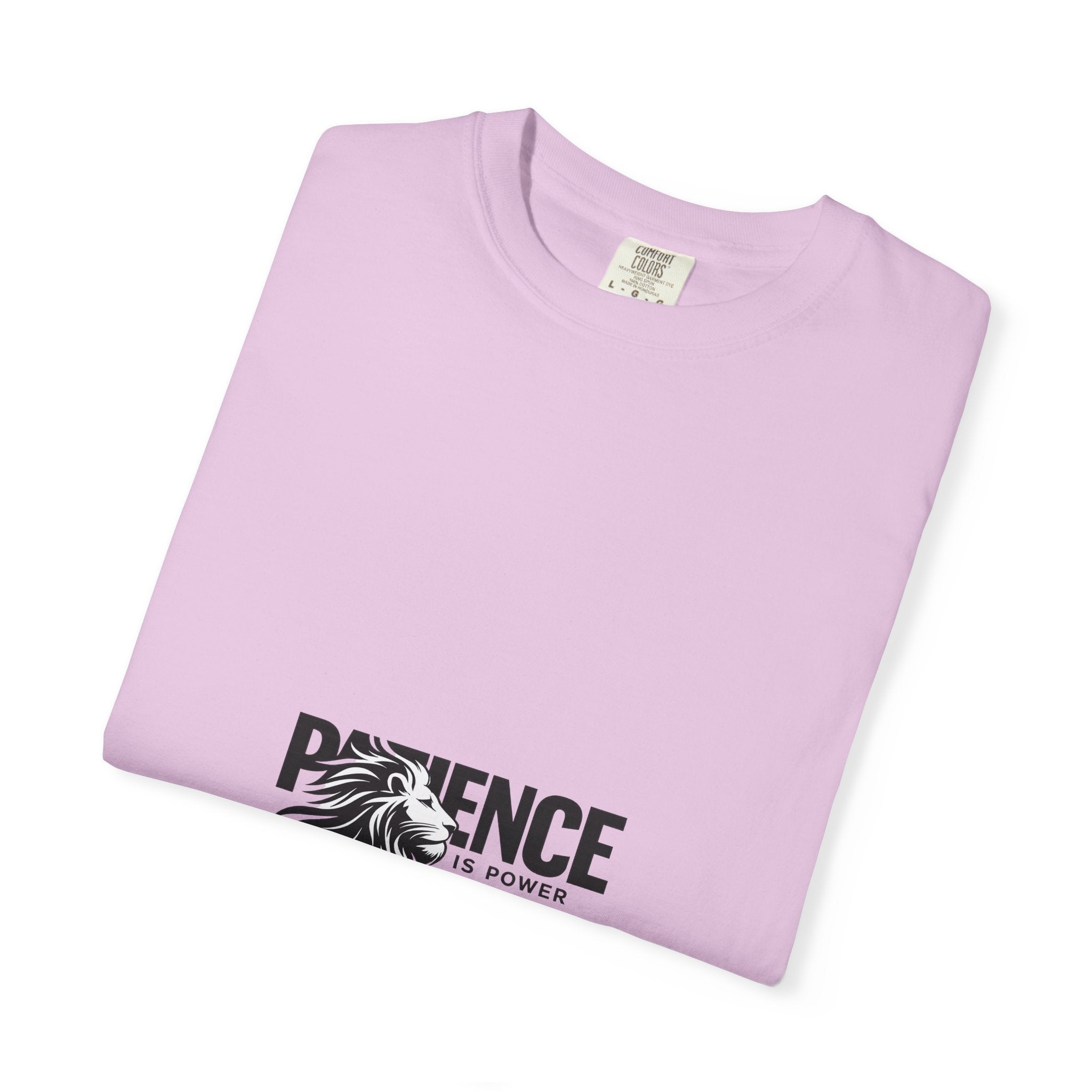 Patience Is Power Lion Graphic T-Shirt