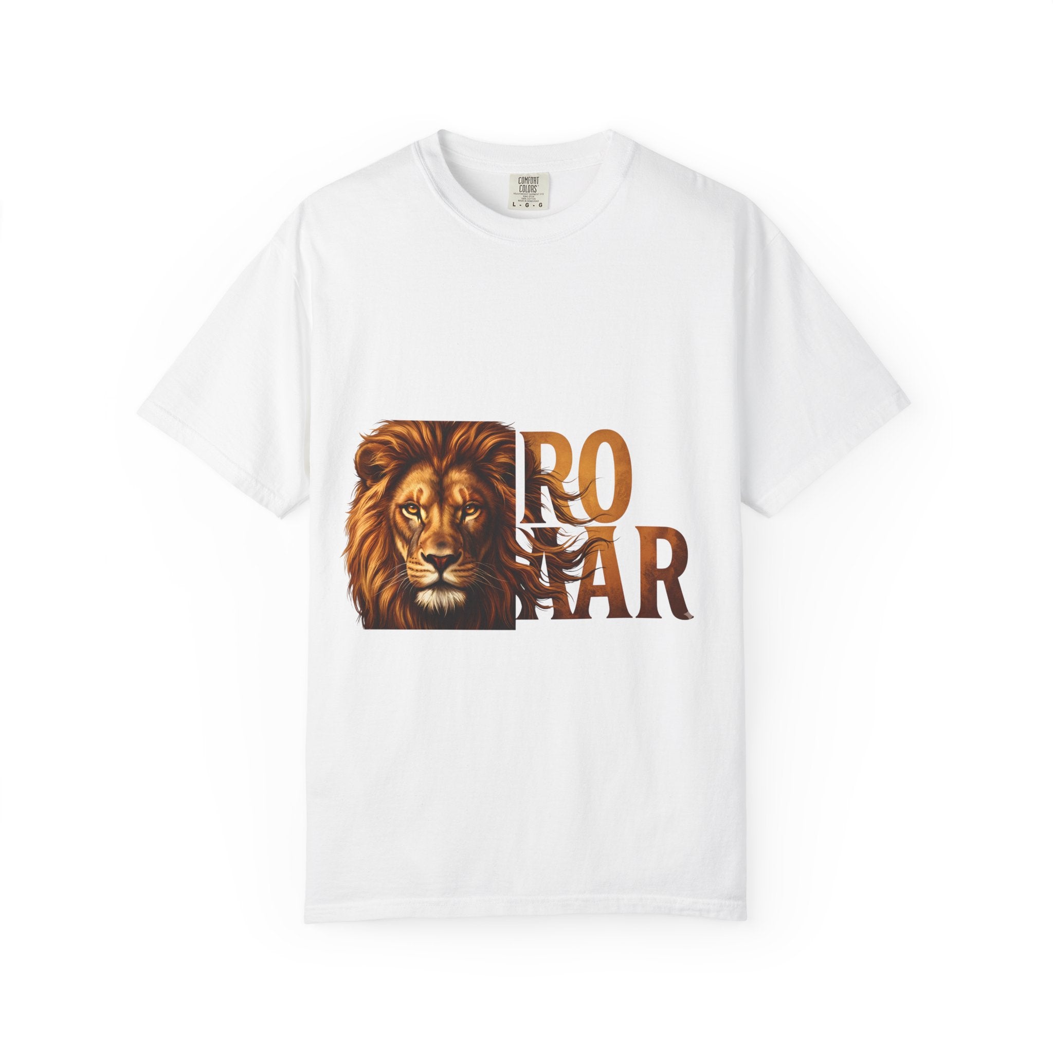 Lion Roar Graphic T-Shirt — Bold Wildlife Tee