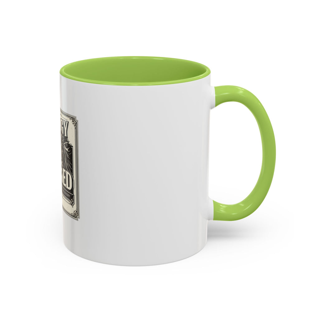 Energy Is Earned Lion Coffee Mug — Motivational Gym & Fitness Mug (11/15oz)