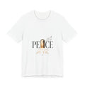 Peace Be With You T‑Shirt — Minimal Olive Branch Graphic Tee