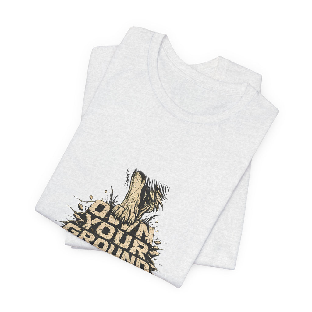 Own Your Ground T‑Shirt — Bold Eagle Graphic Tee
