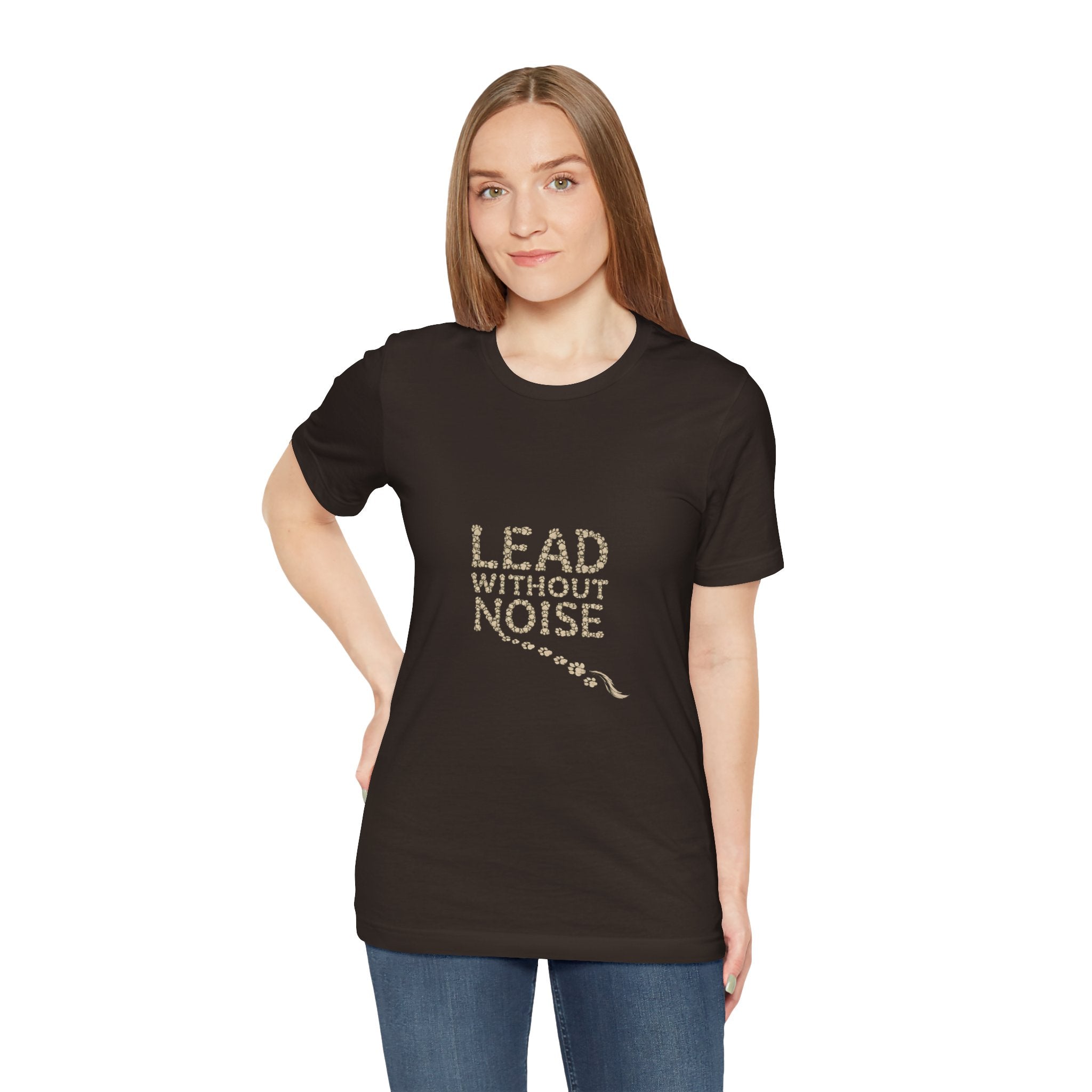 Lead Without Noise T‑Shirt — Inspirational Leadership Tee