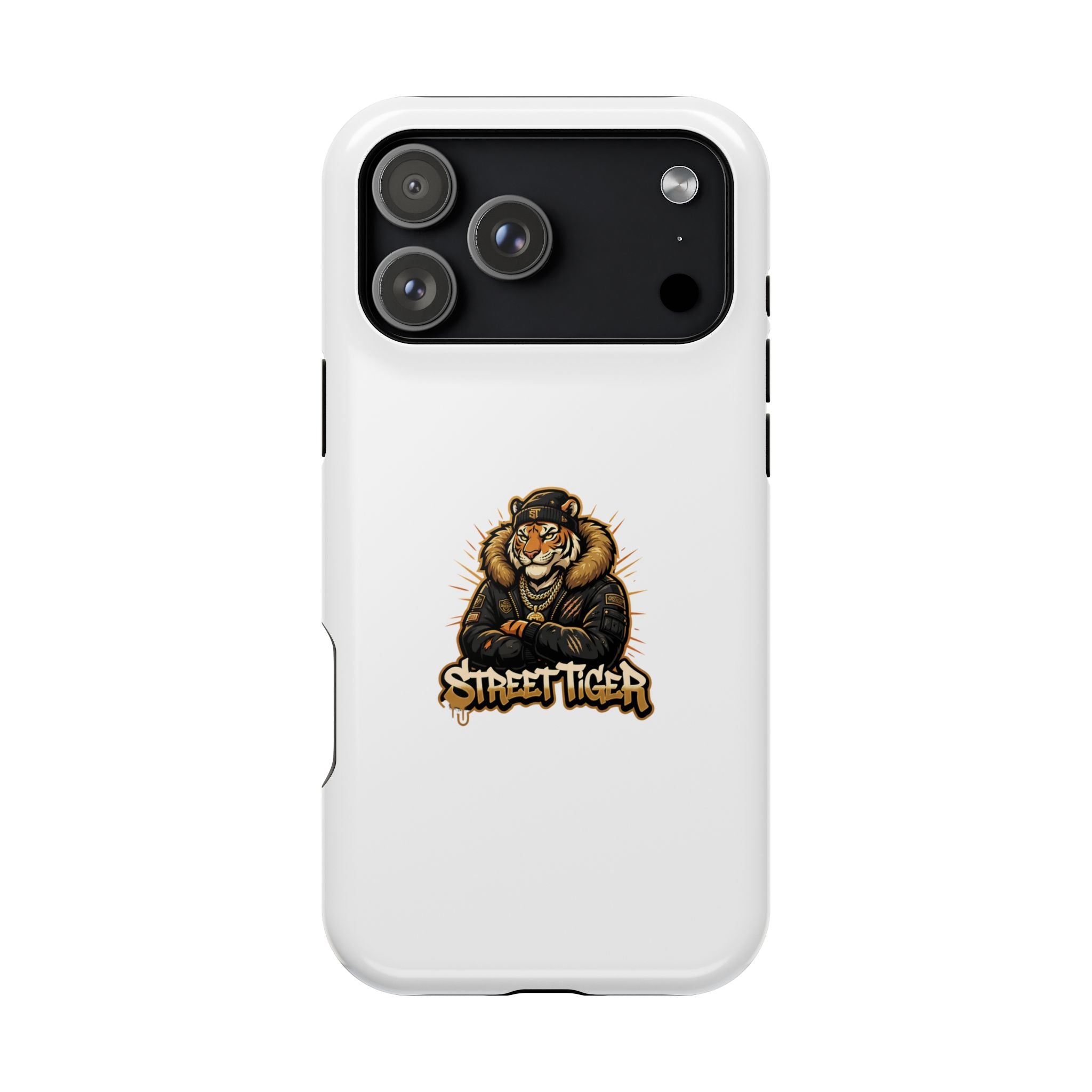Phone Case — 'Street Tiger' Magnetic Impact-Resistant Protective Case