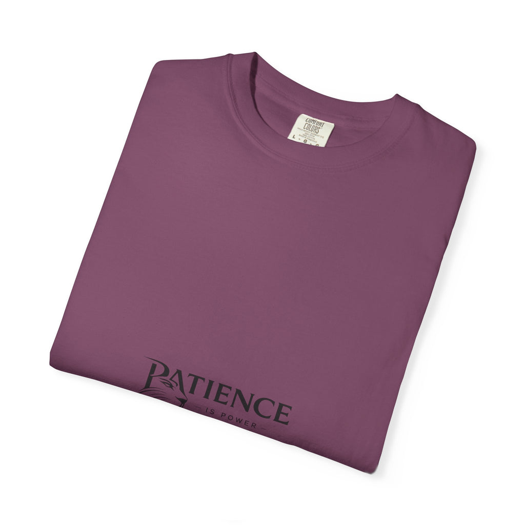 Patience Tee — Minimalist 'Patience' Graphic T-Shirt