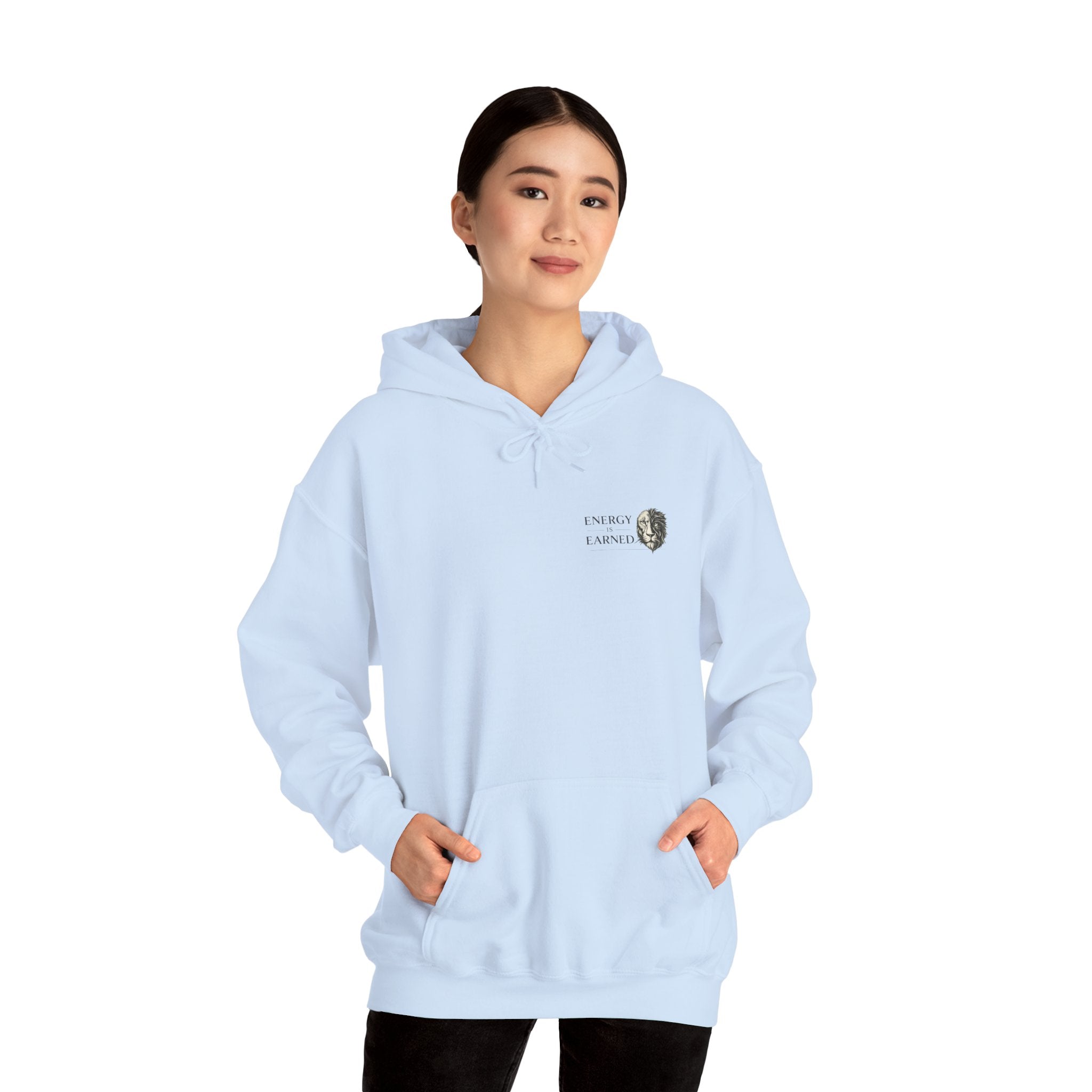 Minimal 'I’m Fine, I’m Not' Hoodie with Subtle Face Graphic