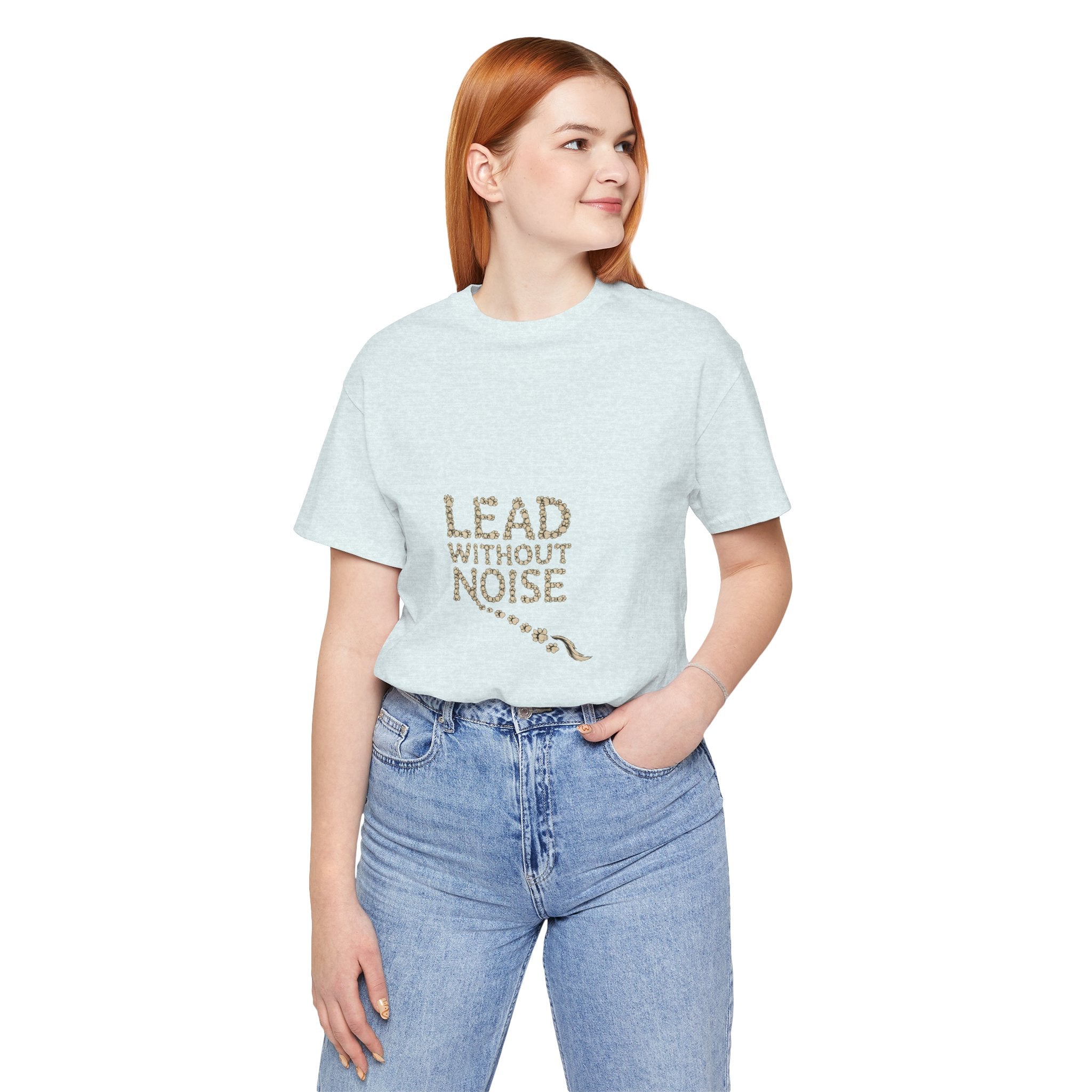 Lead Without Noise T‑Shirt — Inspirational Leadership Tee