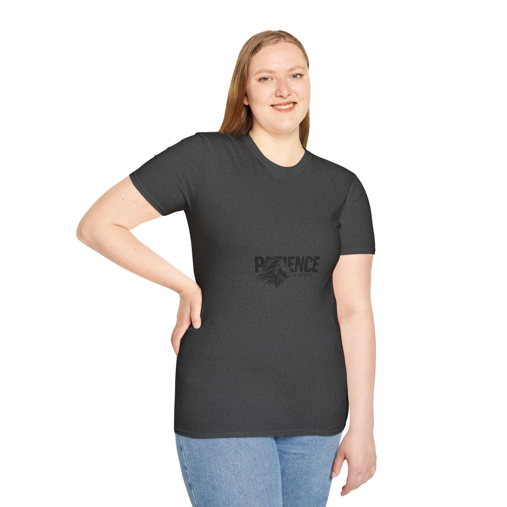 Patience Lion T-Shirt — Inspirational Graphic Tee
