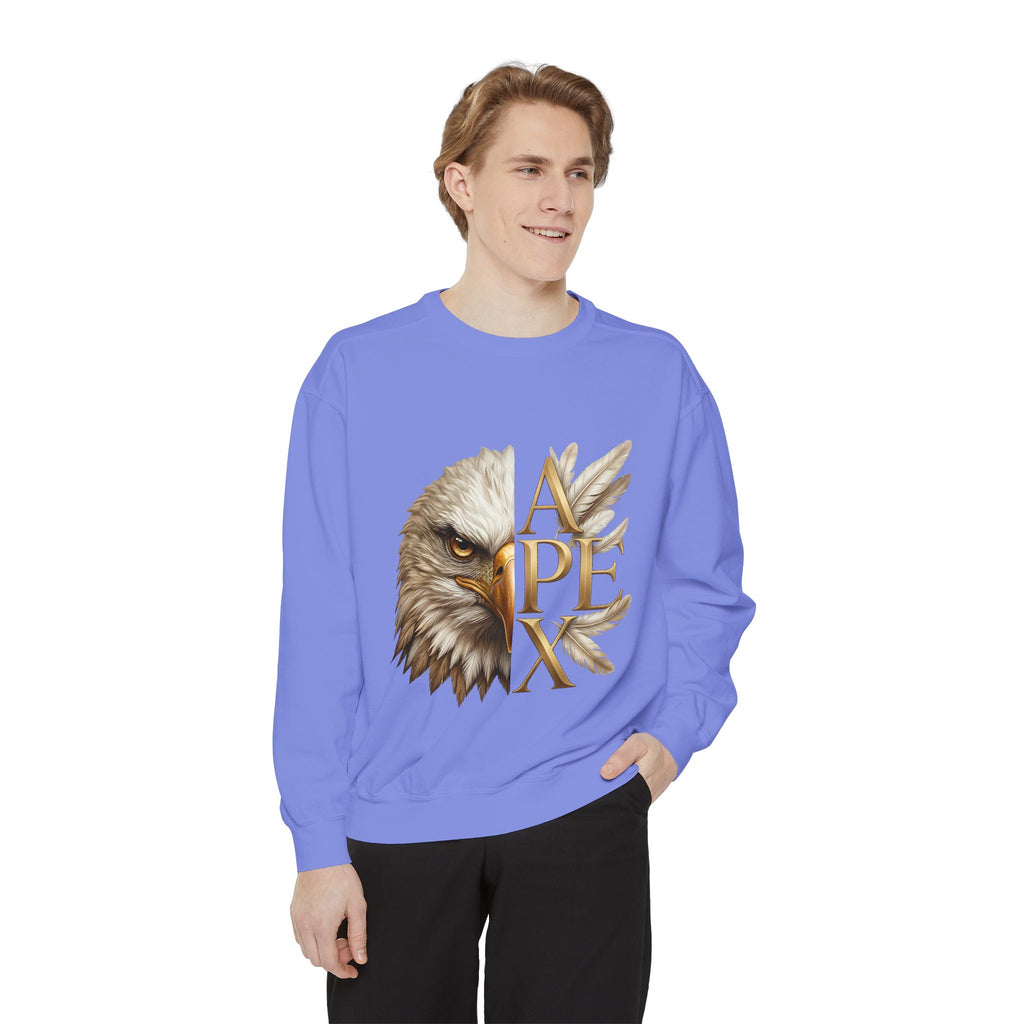 Eagle Apex Sweatshirt — Bold Patriotic Eagle Graphic Crewneck