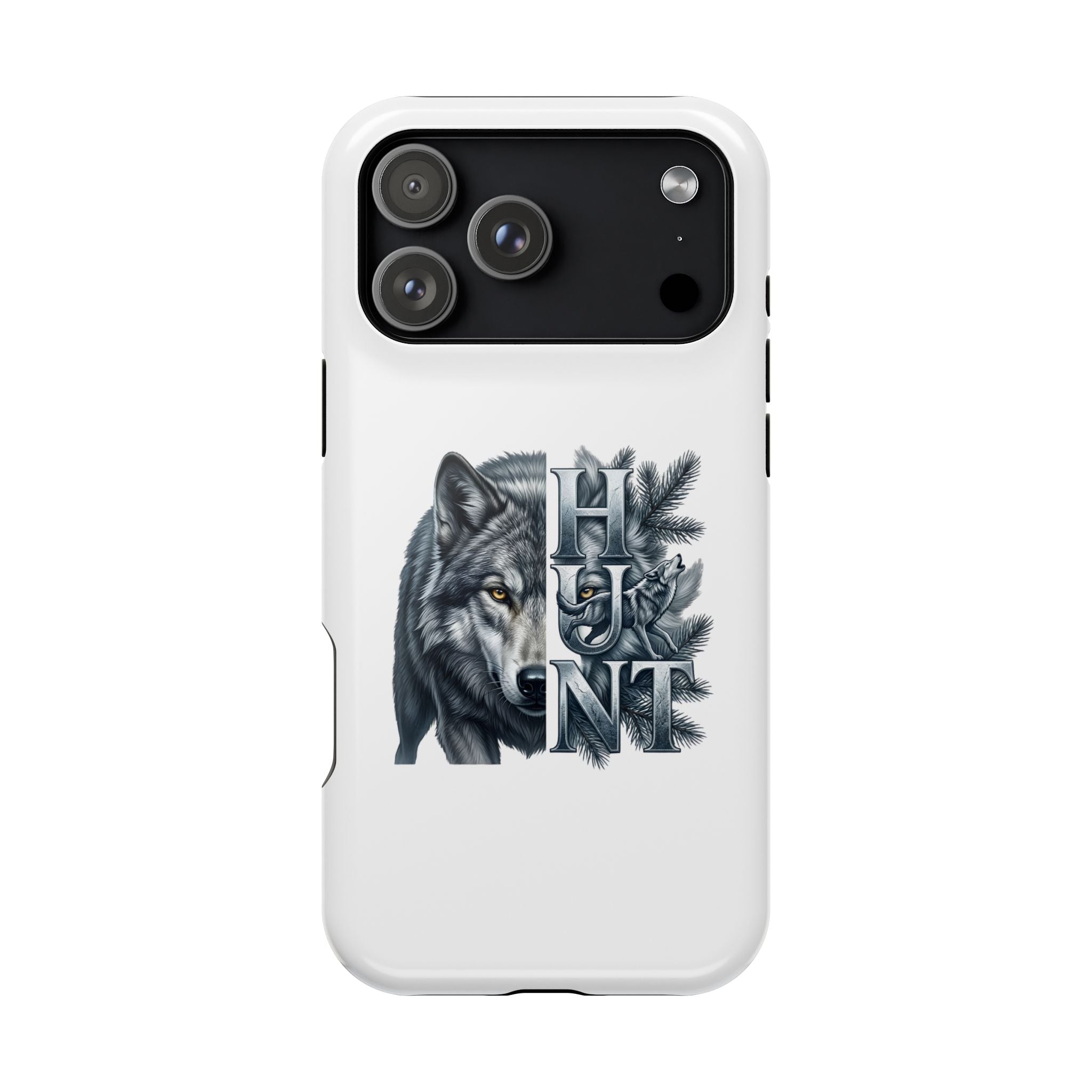 Wolf Crest Magnetic Impact-Resistant Phone Case