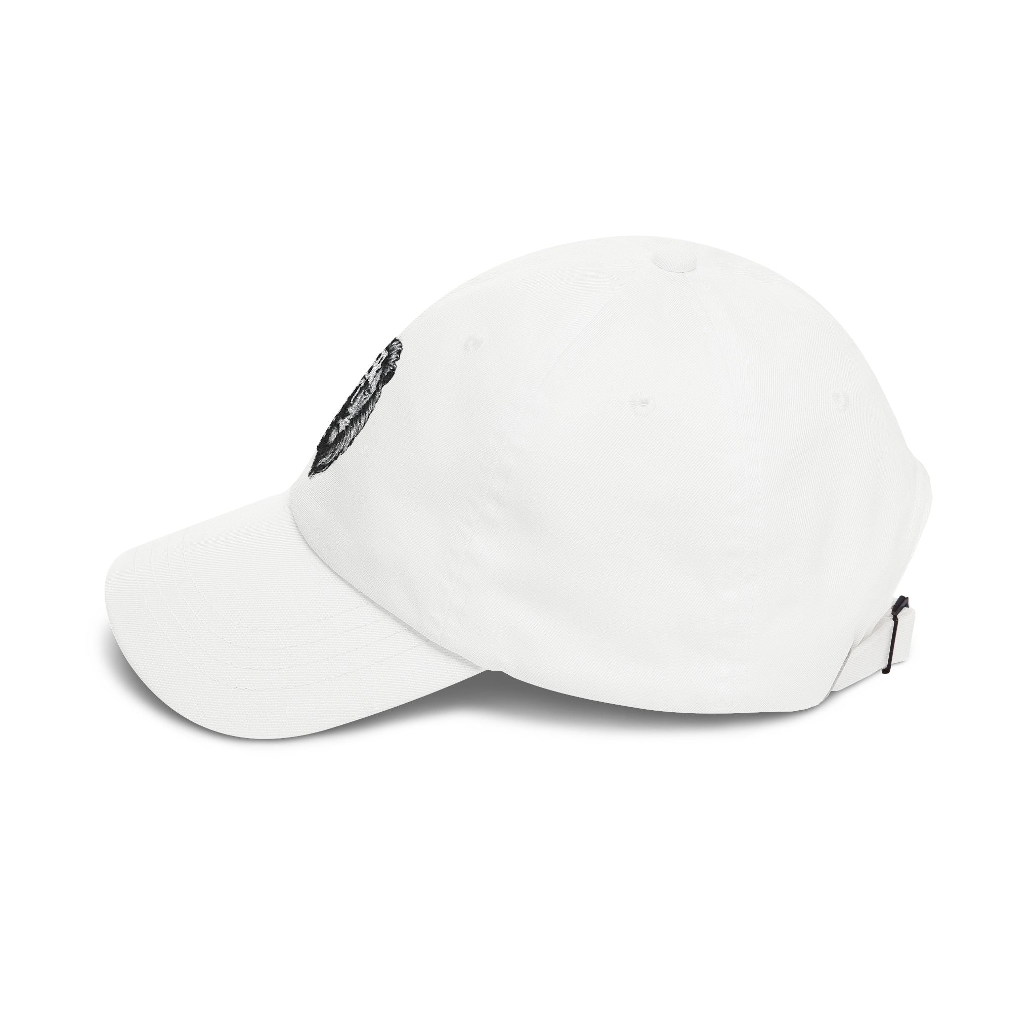 Classic Dad Cap - 'Power Doesn't Prove Itself' Lion Graphic Hat
