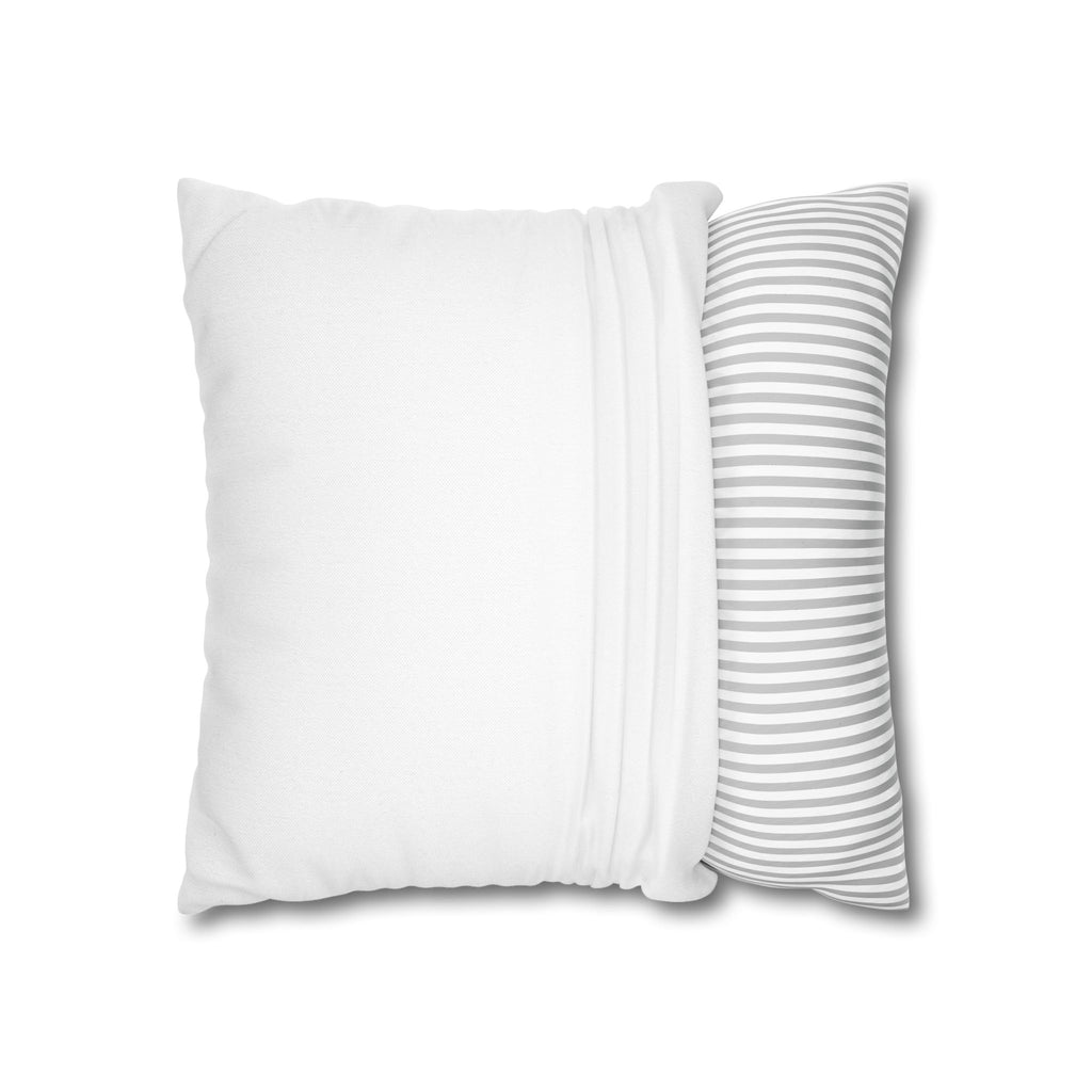 Tiger Face Decorative Pillowcase — 'Fierce' Split Design Spun Polyester Accent Pillow