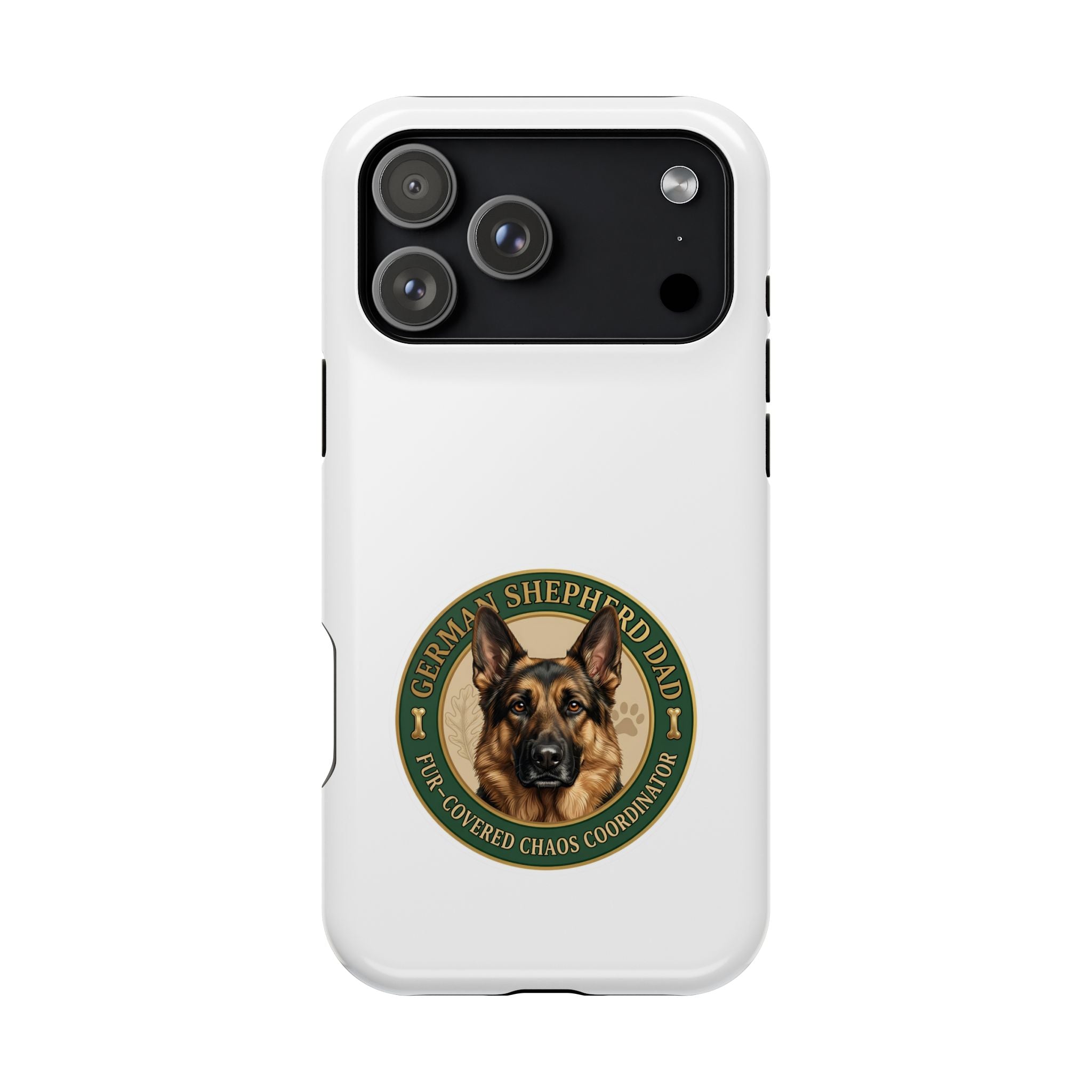 German Shepherd Dad Protective Magnetic Impact Phone Case