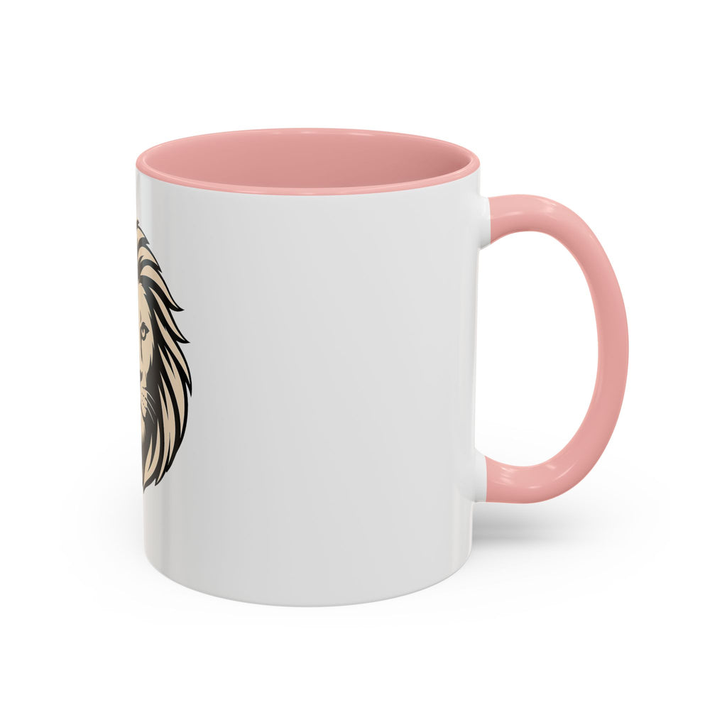 Power Doesn't Prove Itself Lion Coffee Mug — Motivational Accent Mug (11/15 oz)