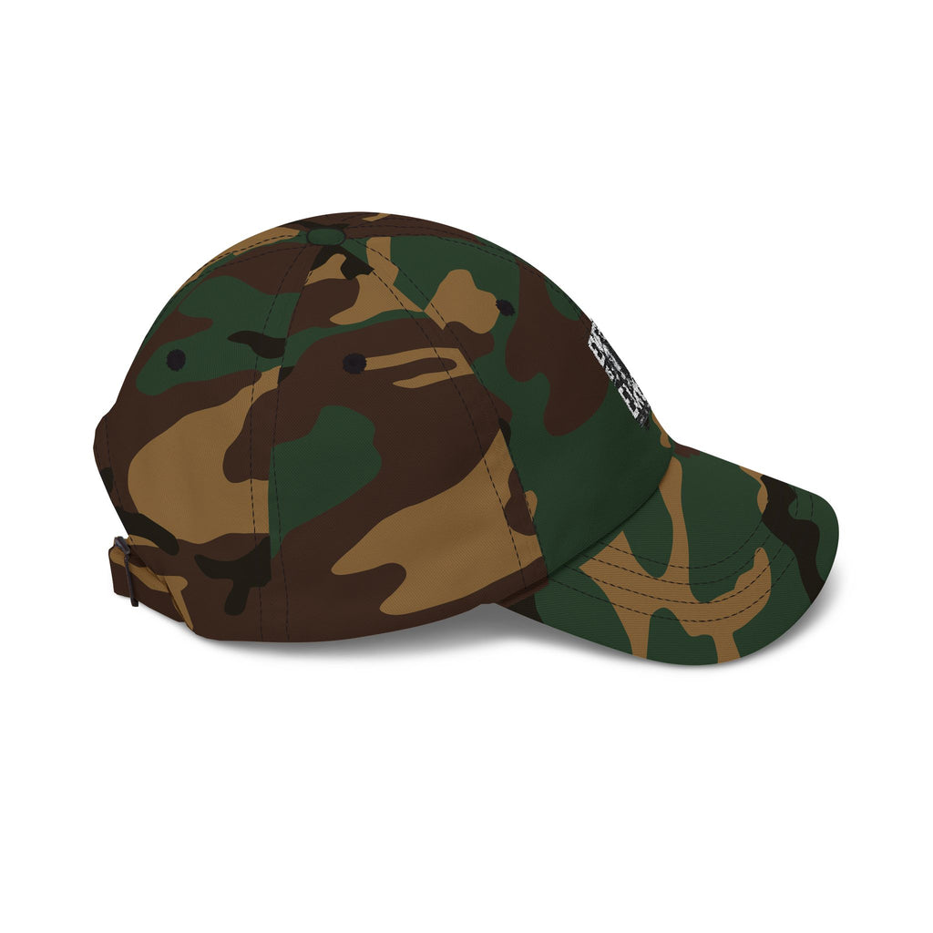 Dad Cap — 'Earned' Distressed Logo Baseball Hat