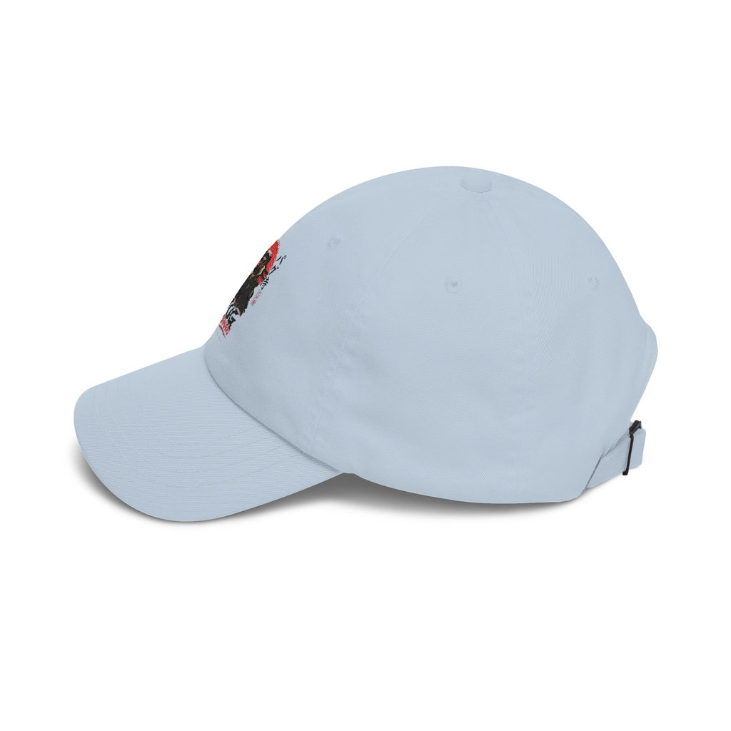 Pug Samurai Dad Cap – Cute Japanese Dog Graphic Baseball Hat