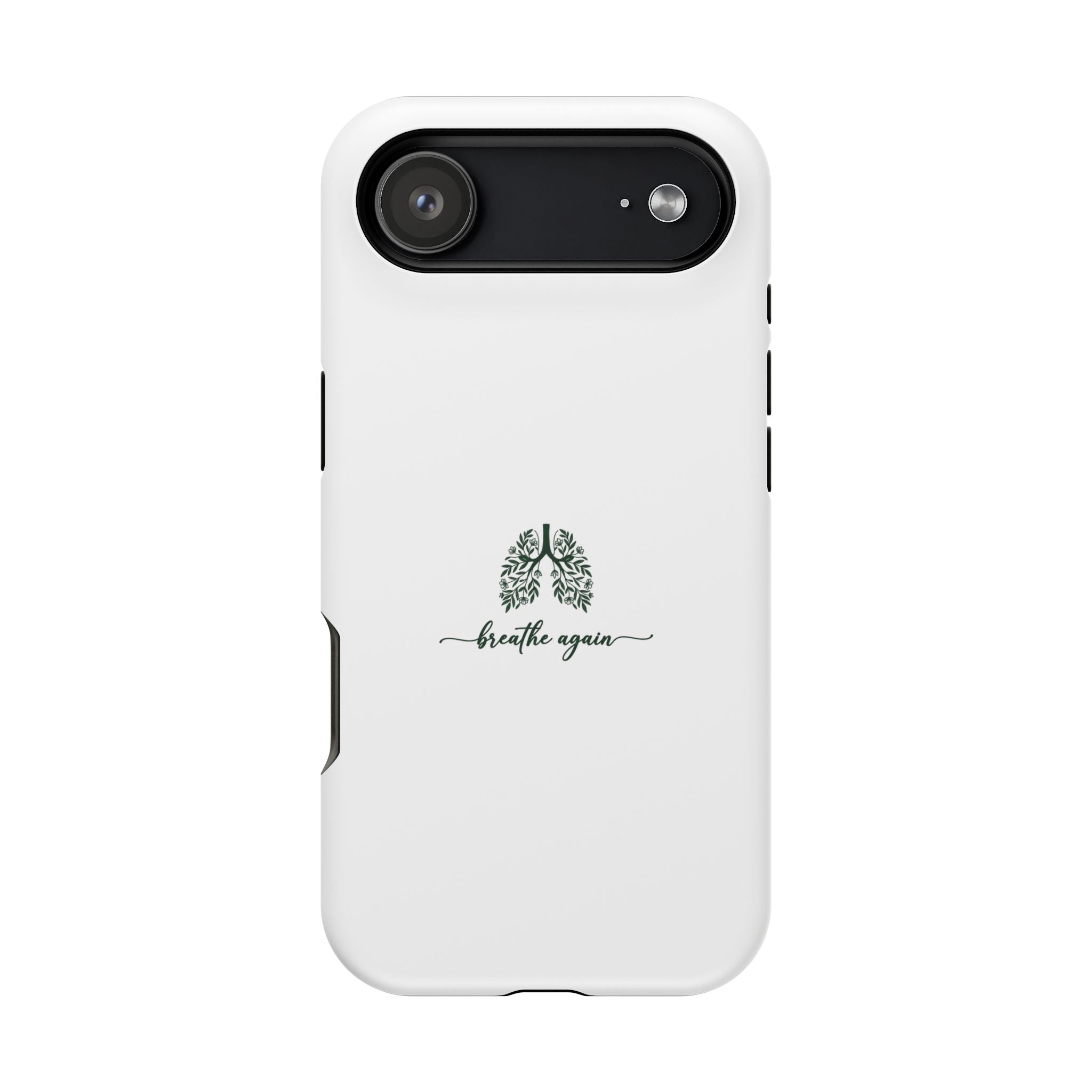 Phone Case — 'Breathe Again' Lungs Design Magnetic Impact-Resistant Case