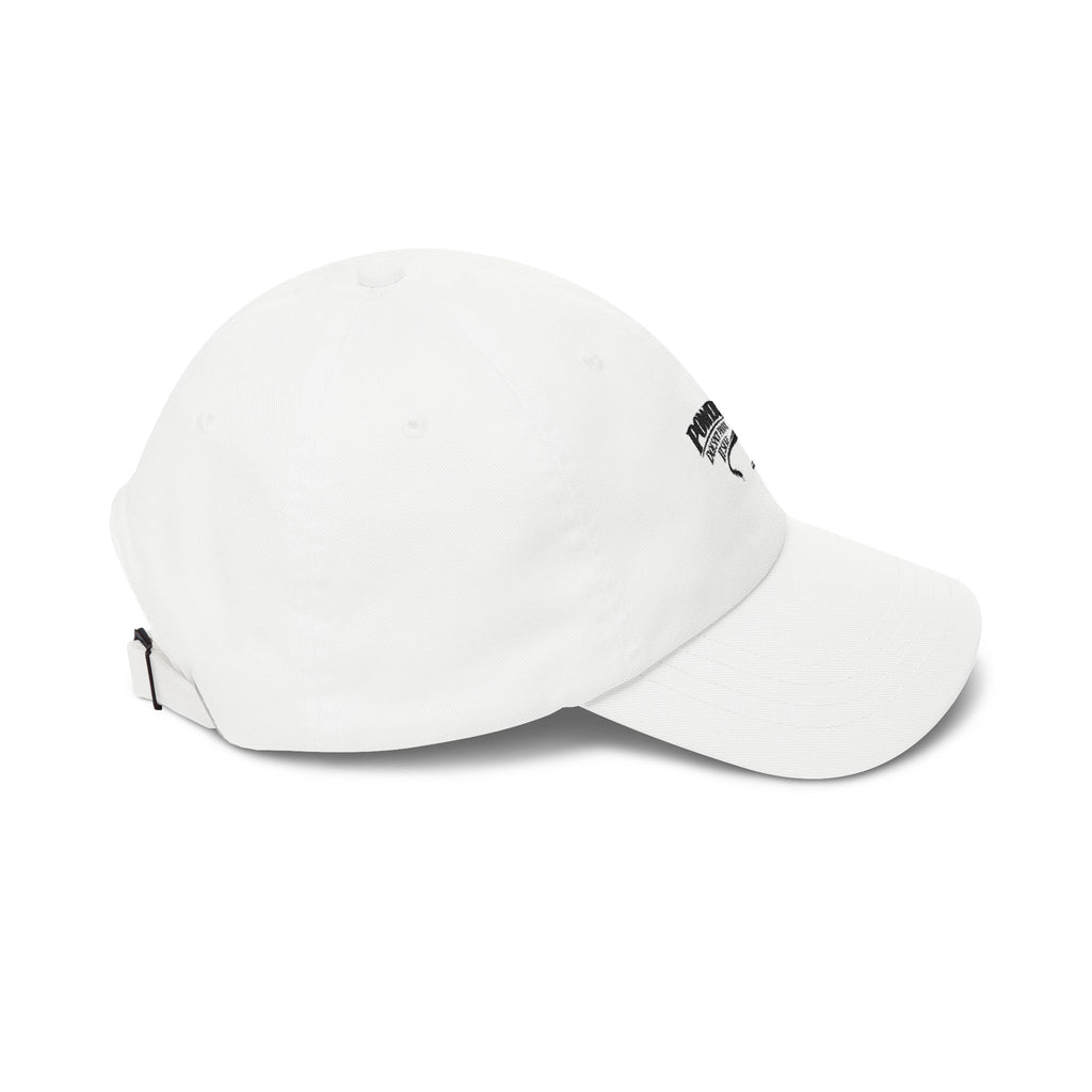 Dad Cap — 'Power Doesn't Prove Strength' Lion Embroidered Hat